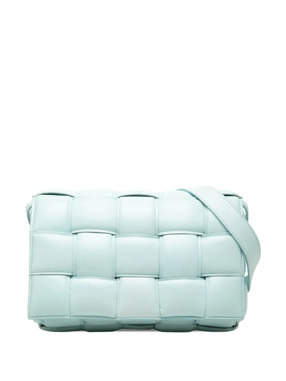 2012-2026 Nappa Intrecciato Padded Cassette crossbody bag