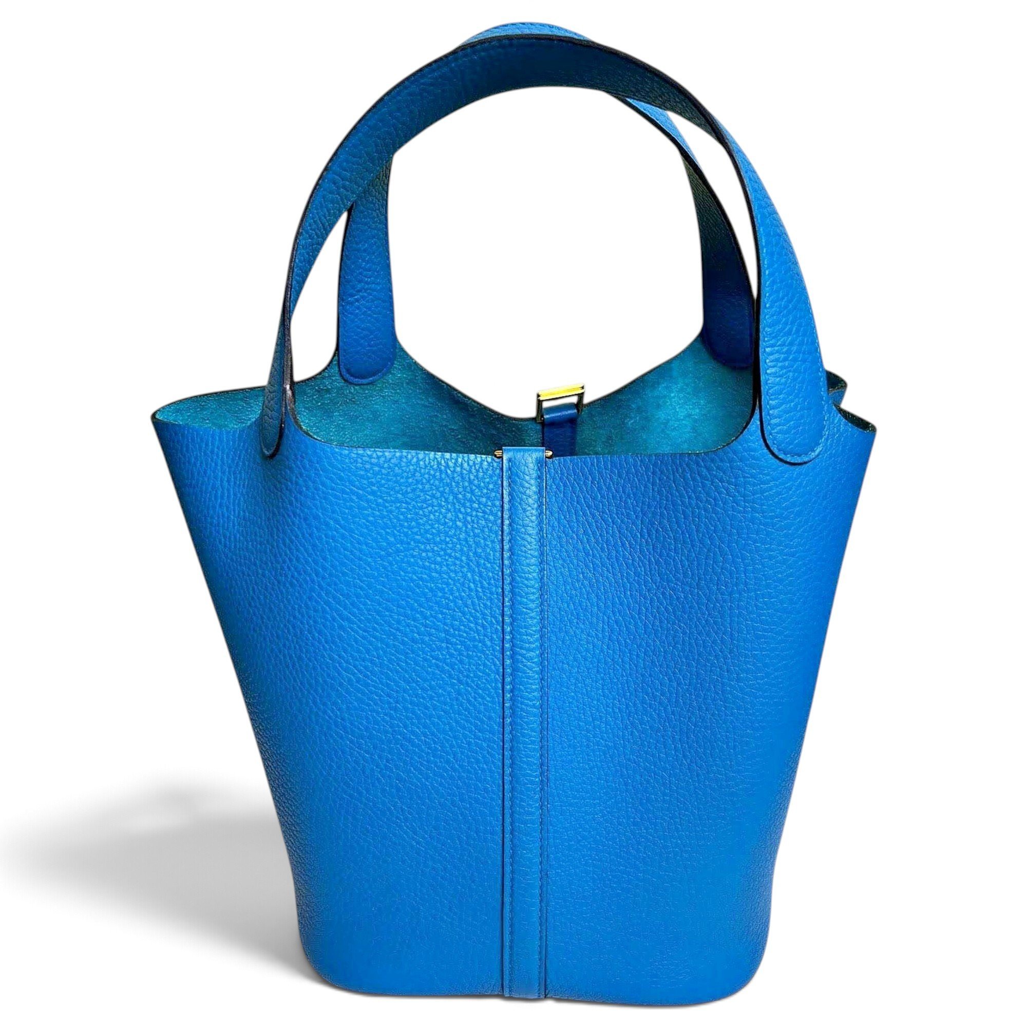Picotin leather handbag