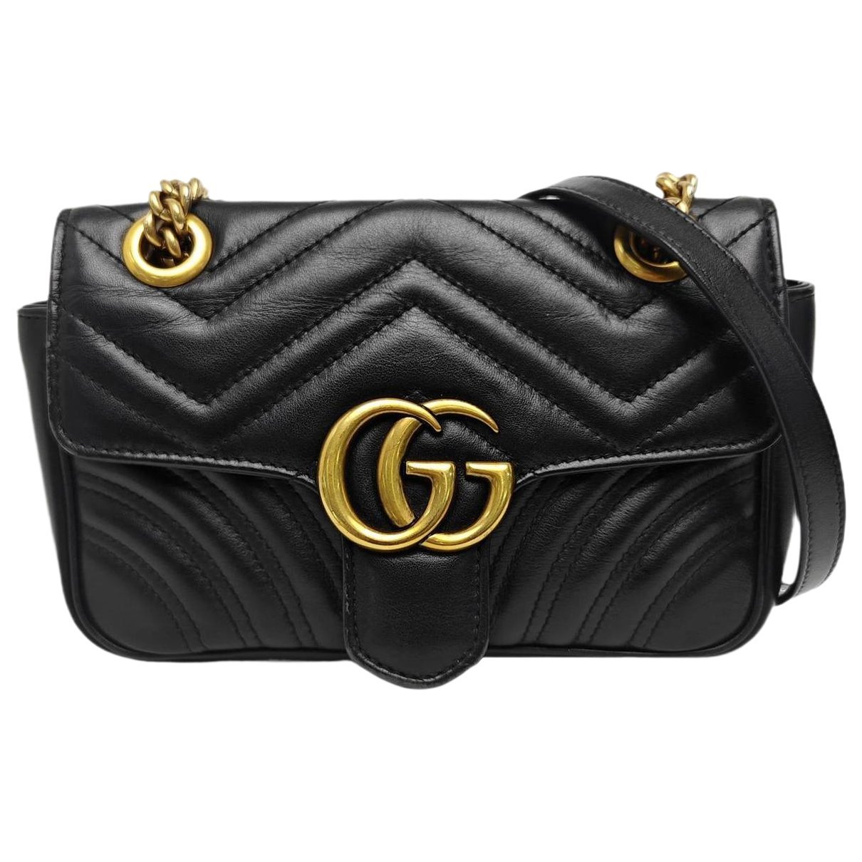 GG Marmont leather crossbody bag