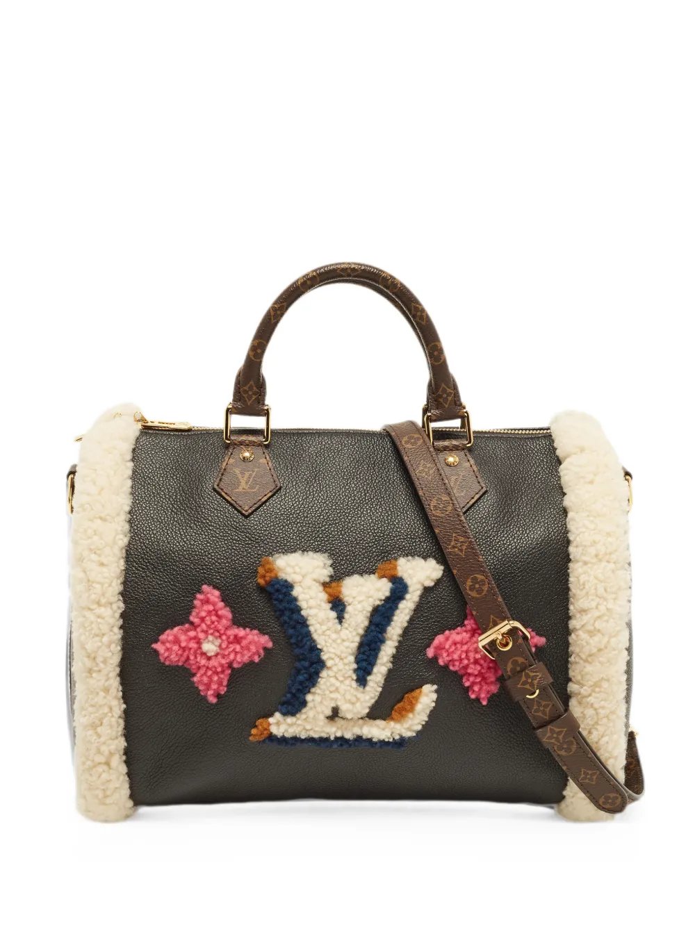 2020 Speedy 30 Teddy Bandoulière tote bag