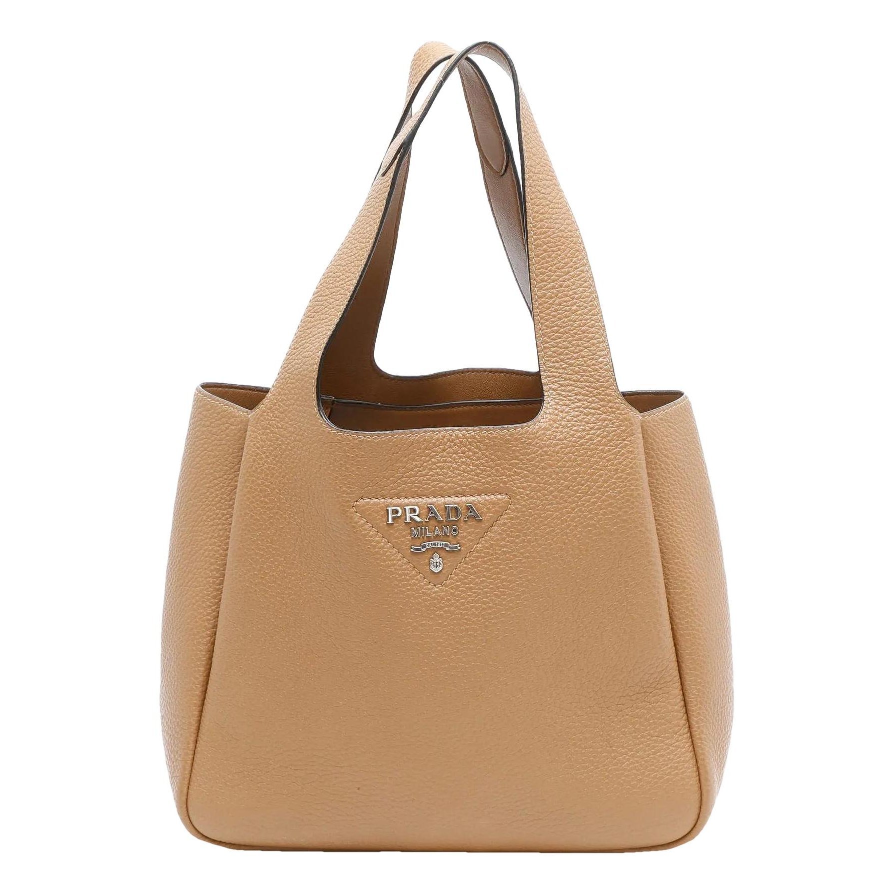 Leather tote
