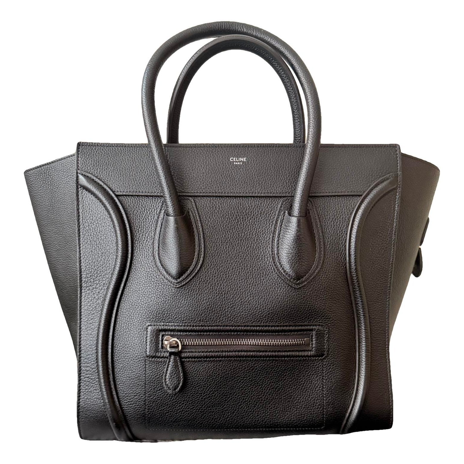 Luggage leather handbag