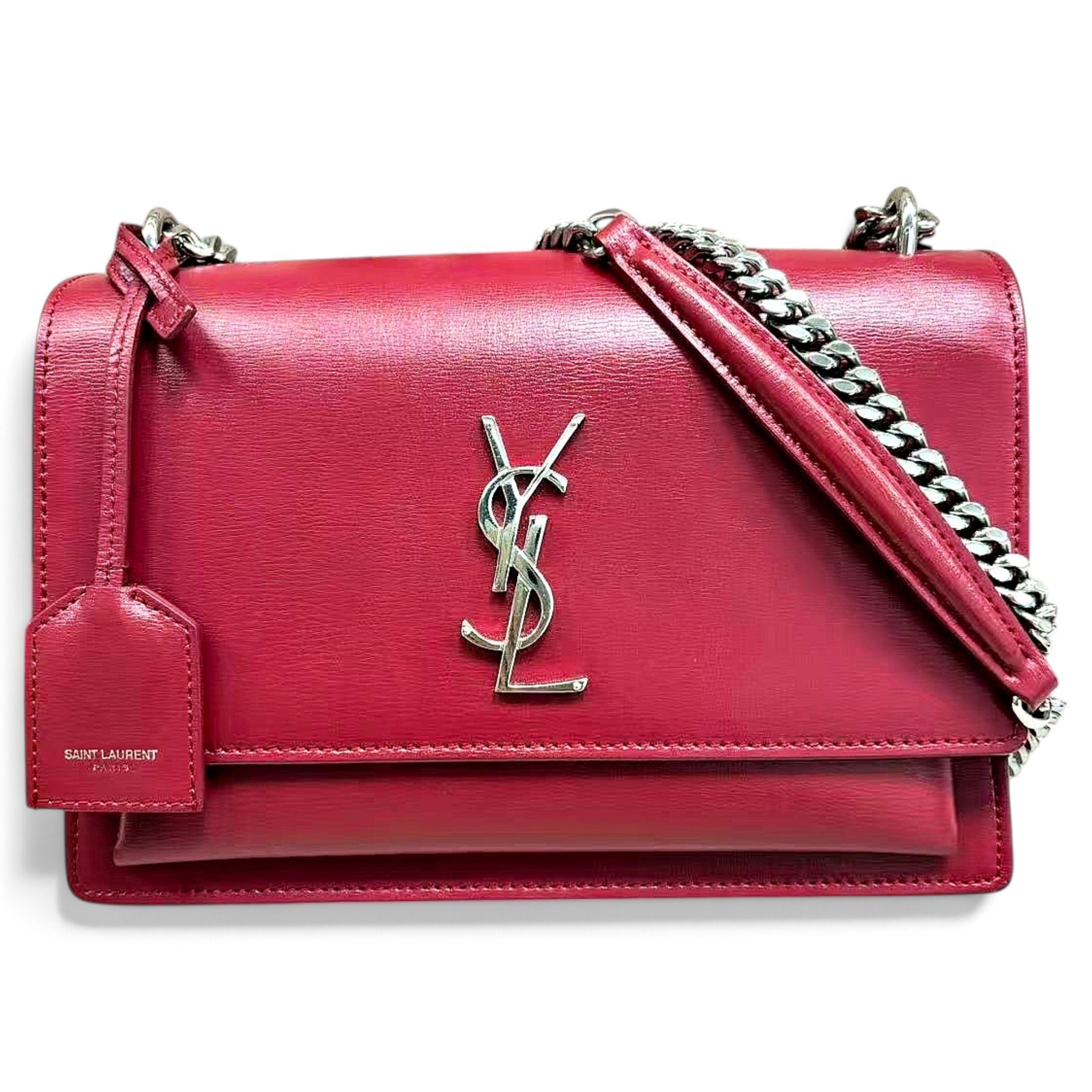 Sunset leather crossbody bag