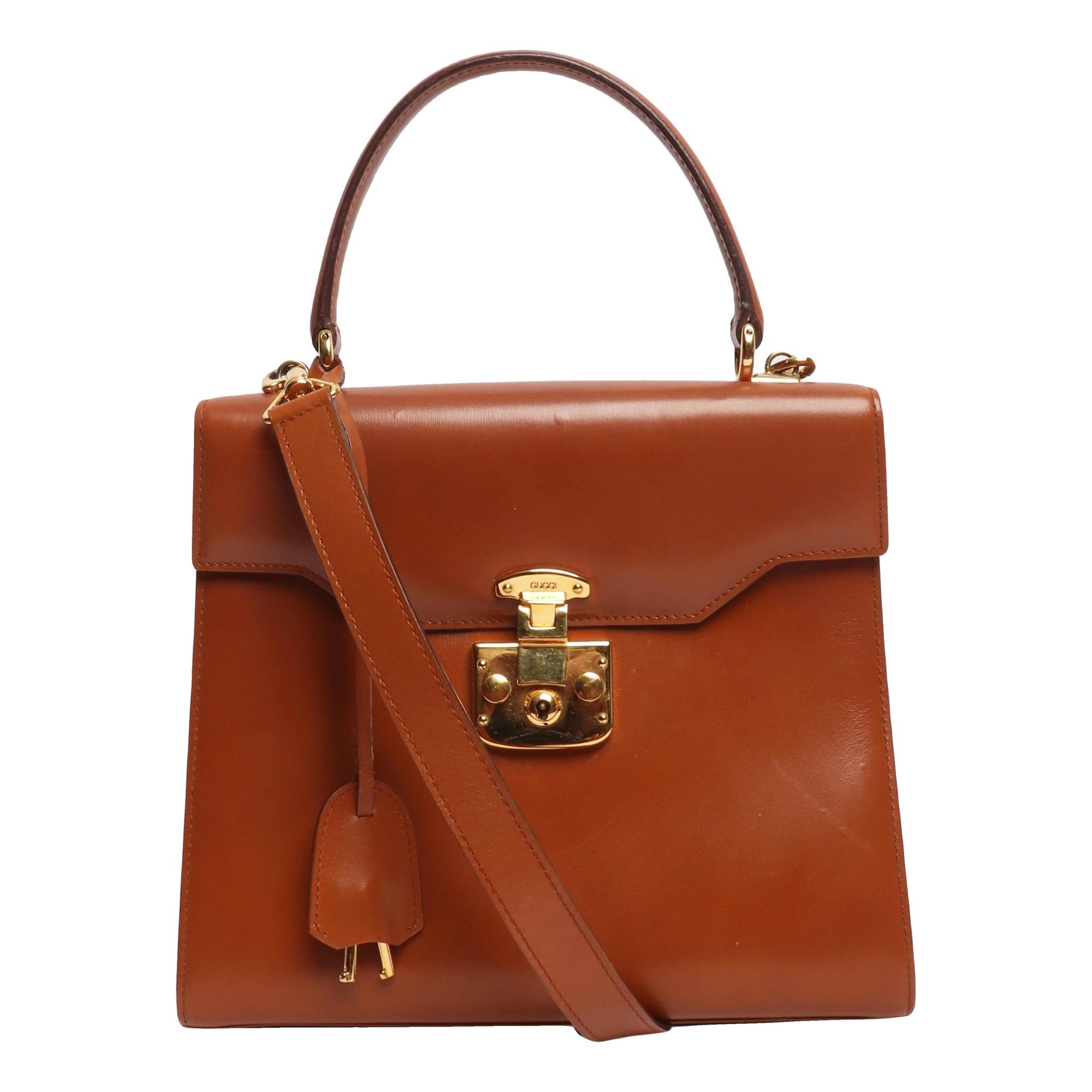 Lady Lock leather handbag