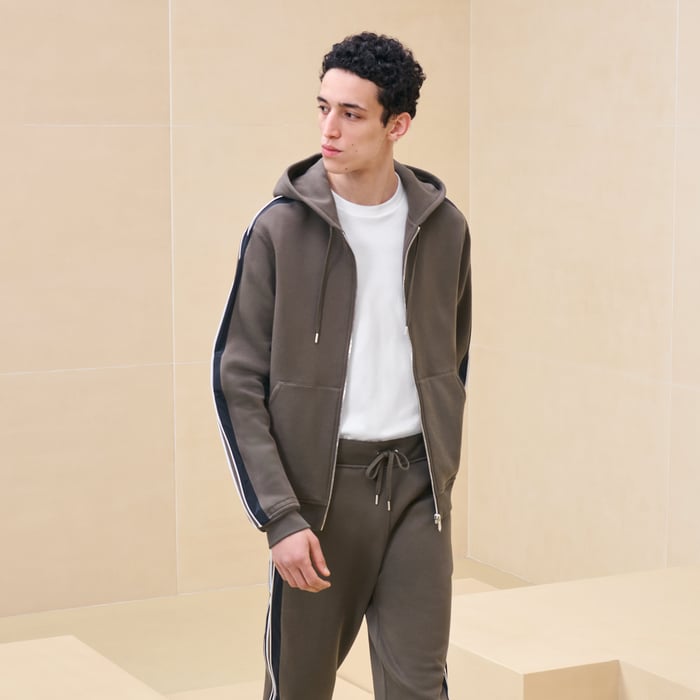 Basalte "Run H" Zipped Hooded Sweater