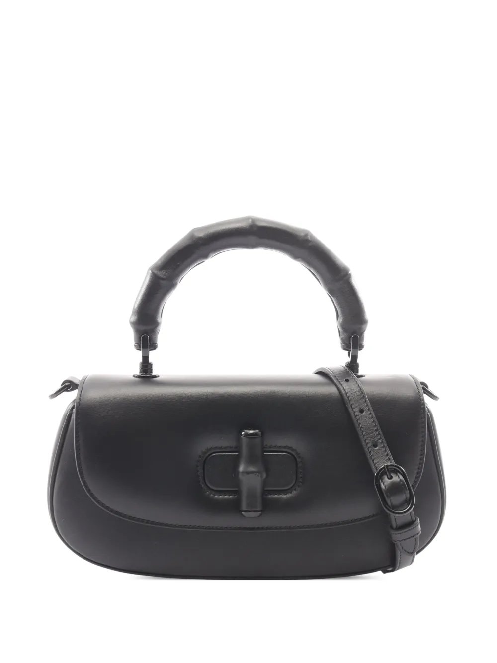 2016-2026 Small Calfskin Bamboo Diva Top Handle Bag satchel