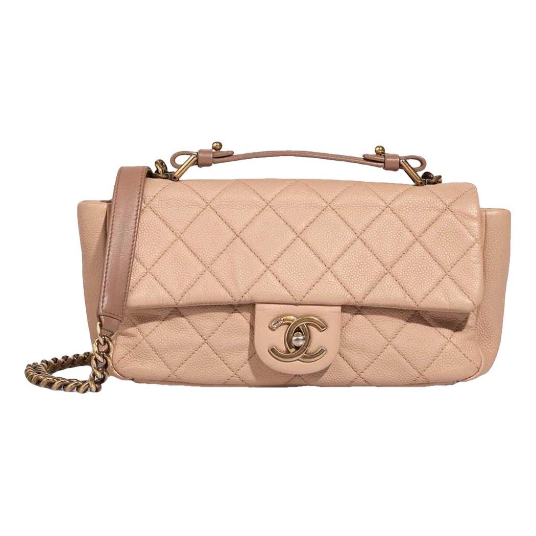 Timeless Classique Top Handle leather handbag