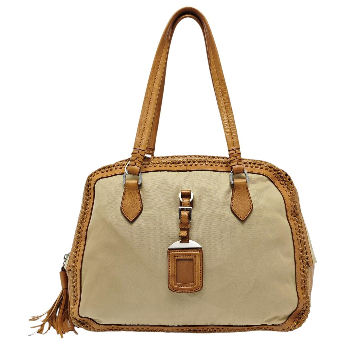 Promenade leather handbag
