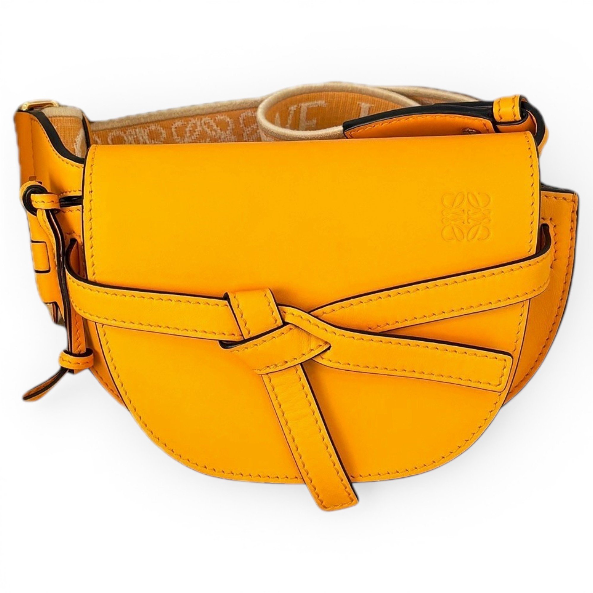 Gate leather handbag