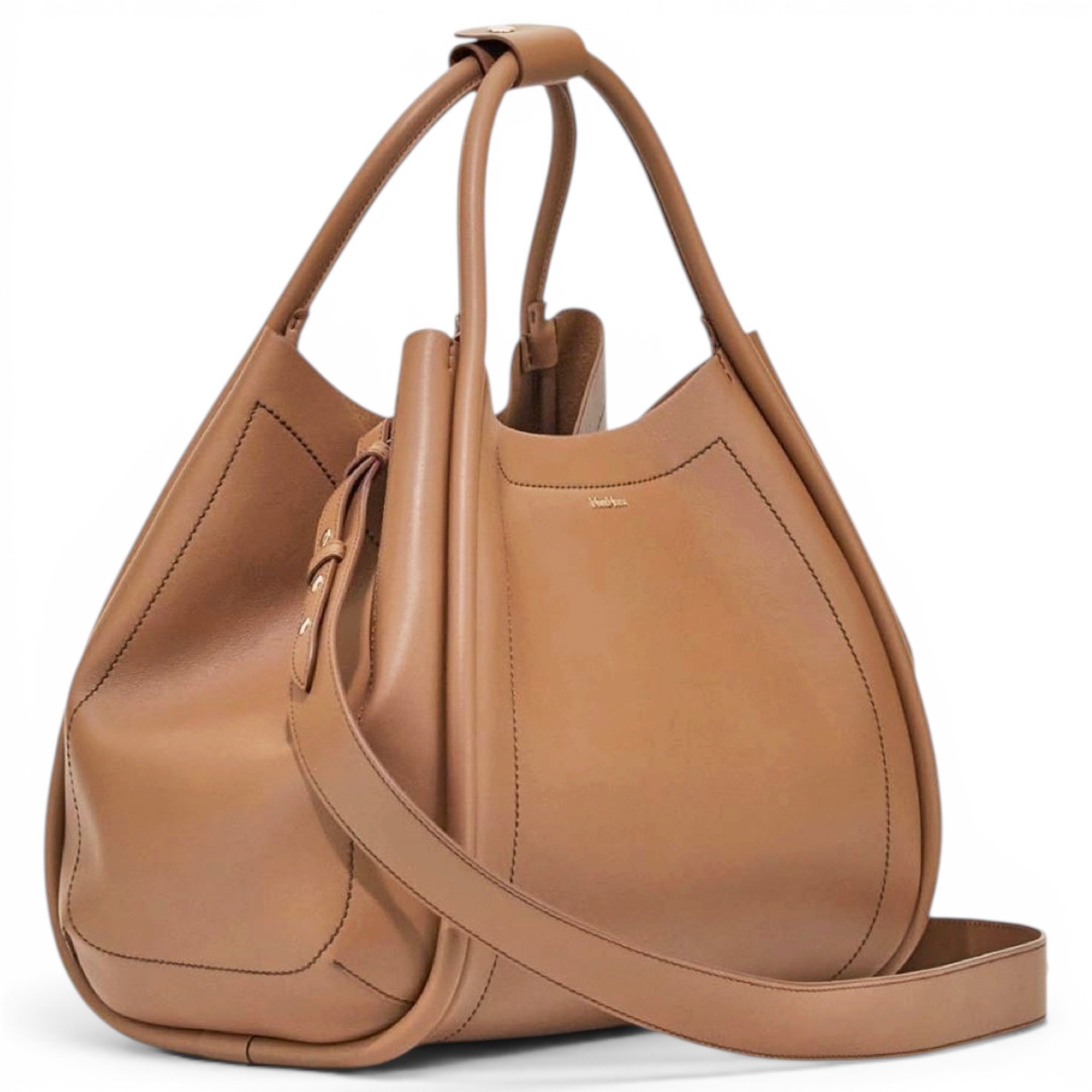 Max Mara Marine leather tote