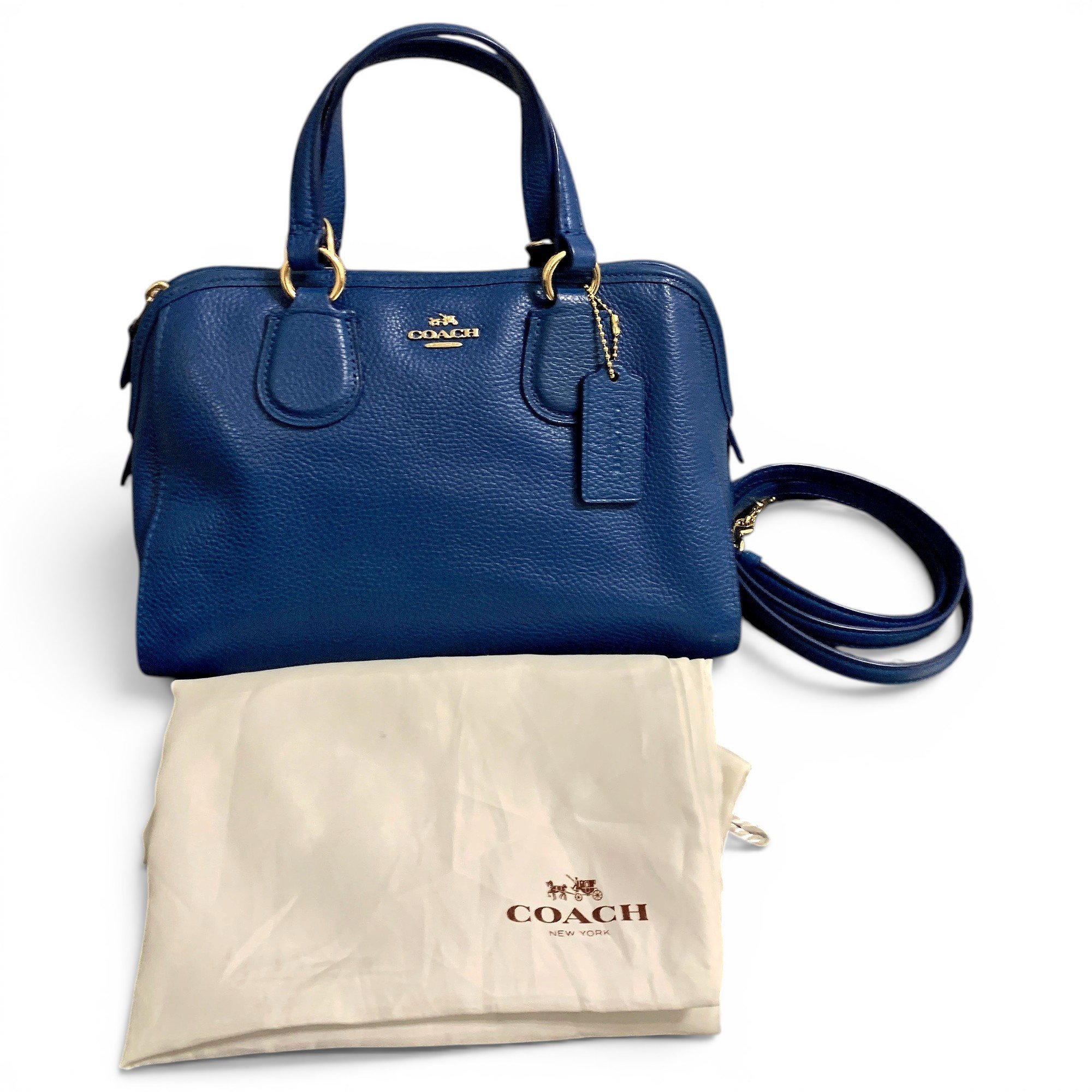 Cartable mini sierra leather handbag