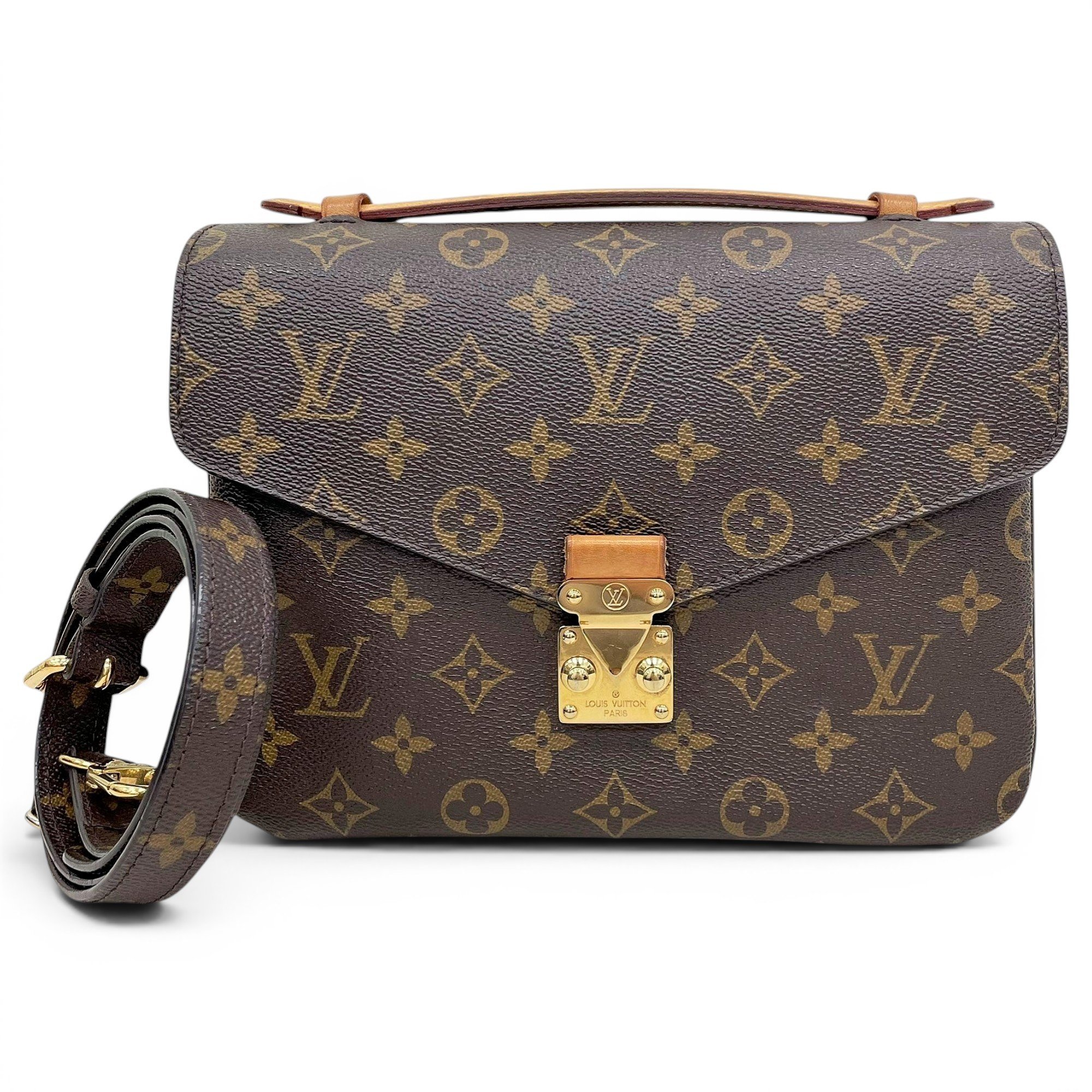 Metis leather crossbody bag