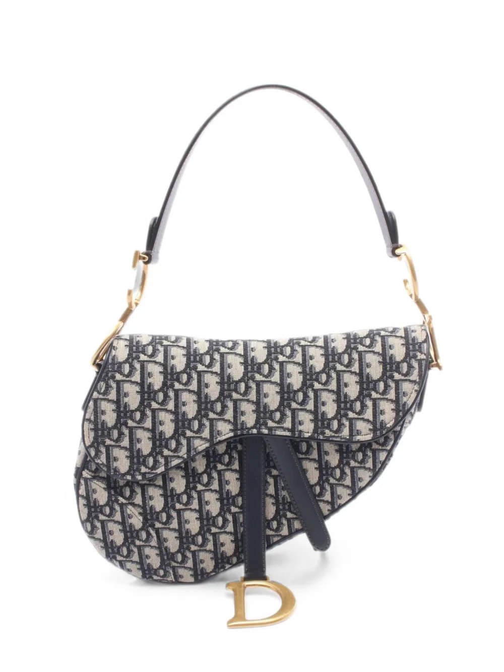 Dior 2010s Oblique Saddle shoulder bag