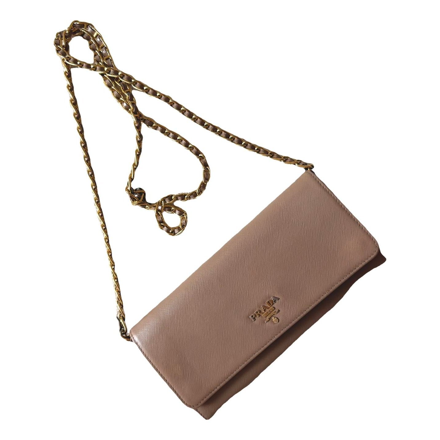 Leather crossbody bag