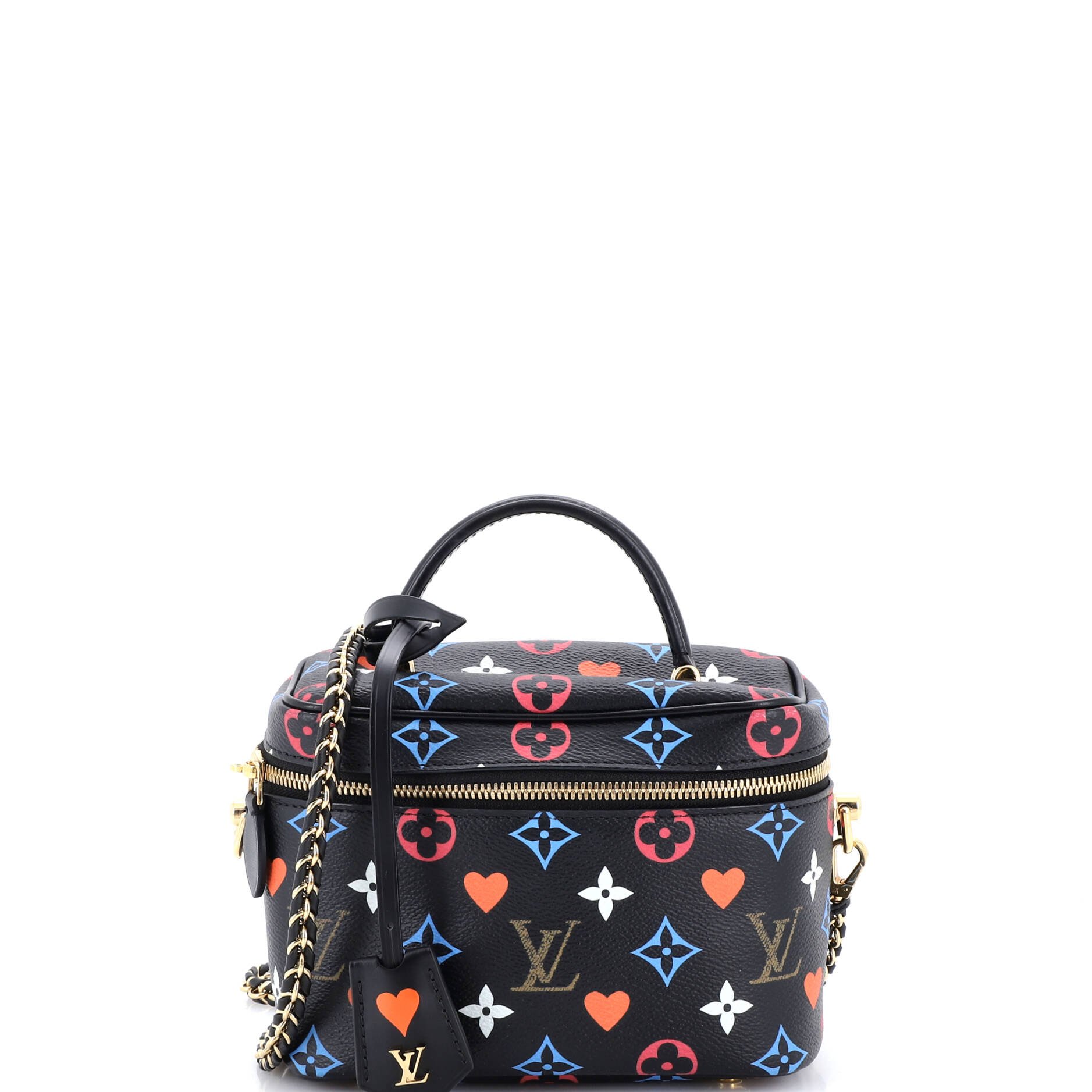 Louis Vuitton Vanity Handbag Limited Edition Game On Multicolor Monogram PM