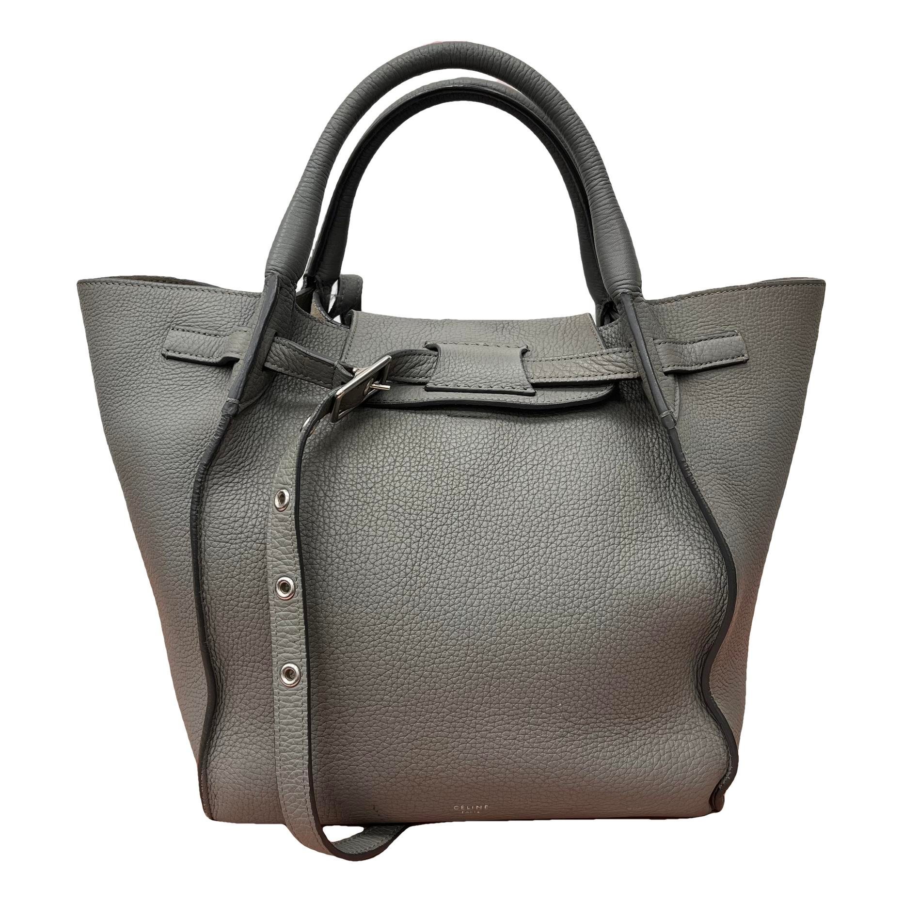 Big Bag leather handbag