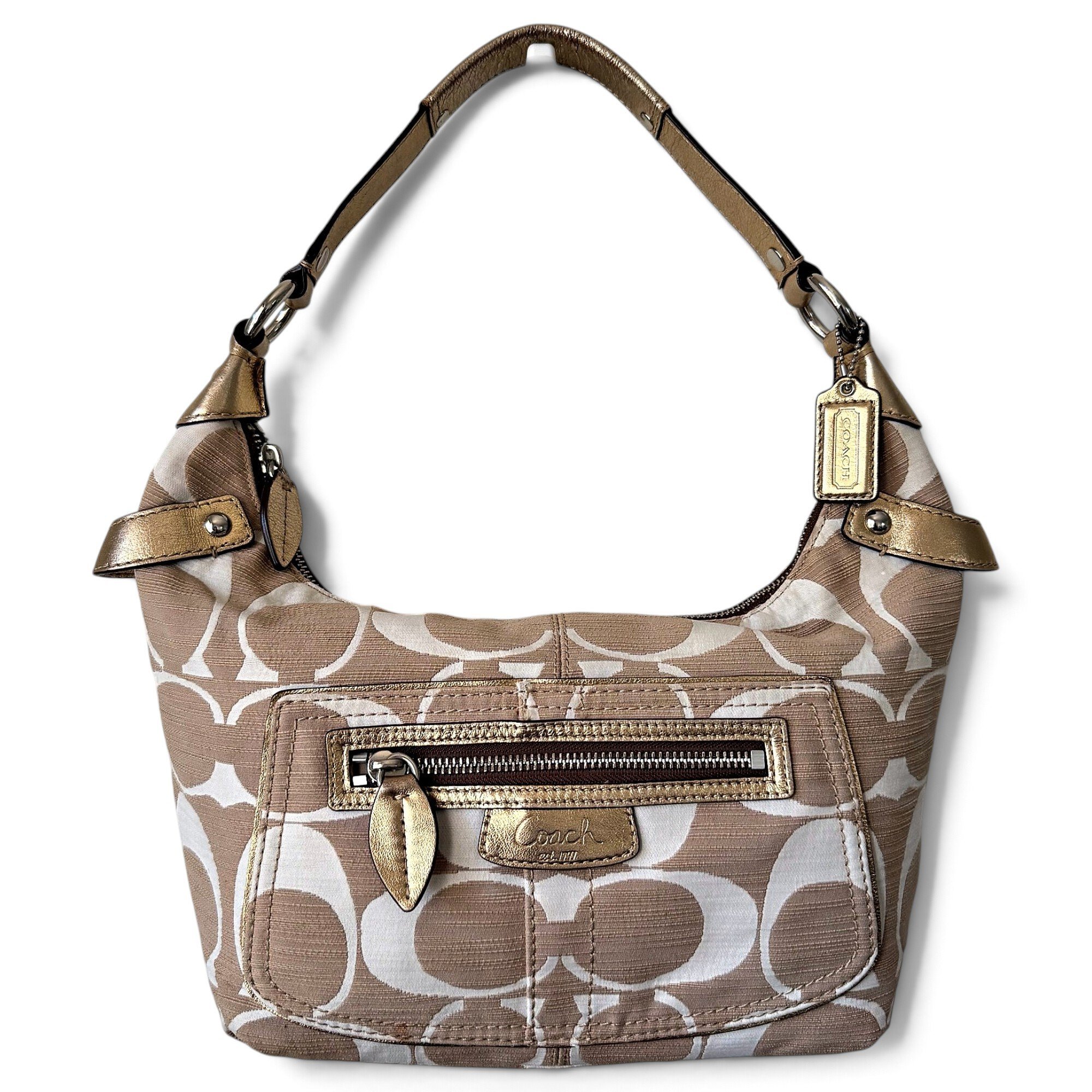Signature Sufflette cloth handbag