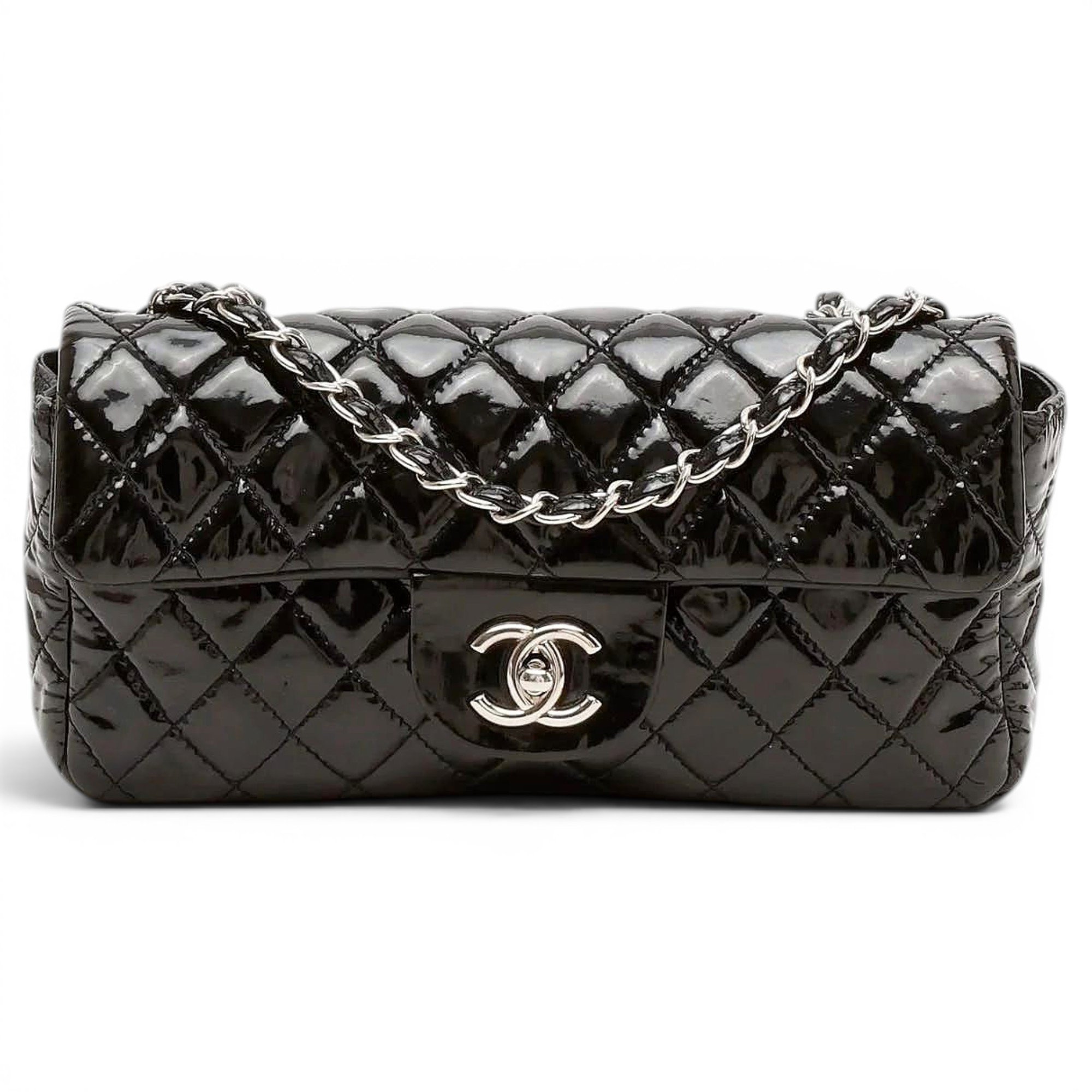 Timeless/Classique patent leather handbag