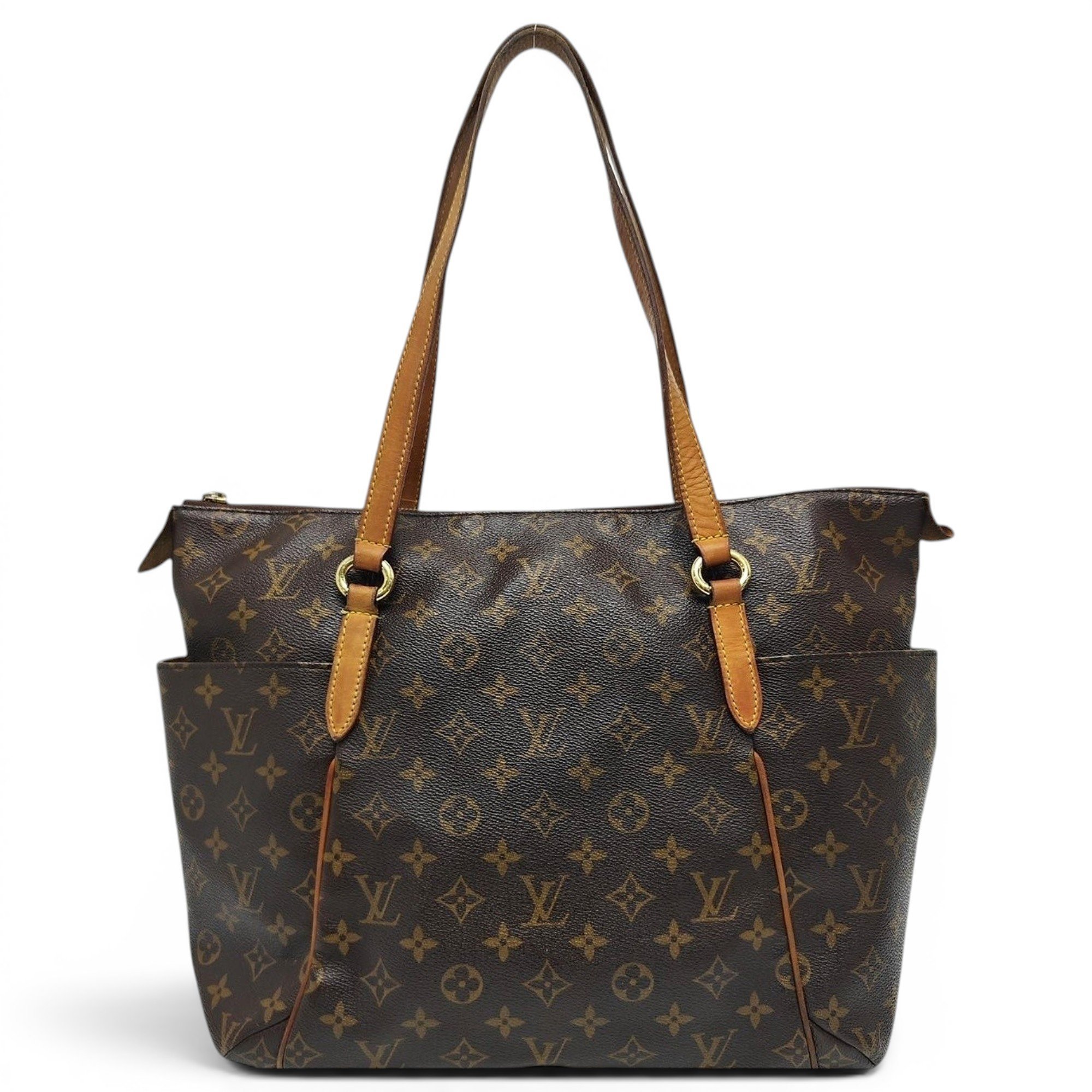 Totally leather handbag