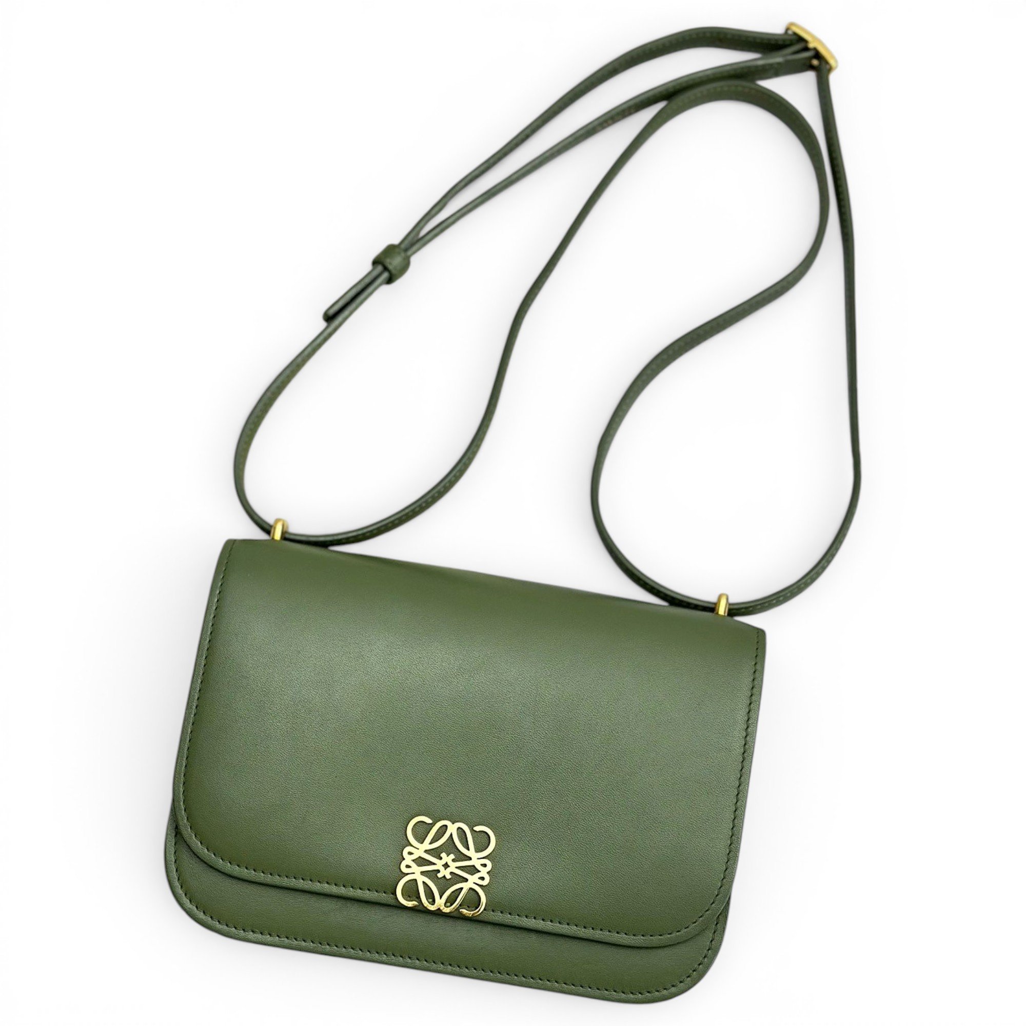 Goya leather crossbody bag