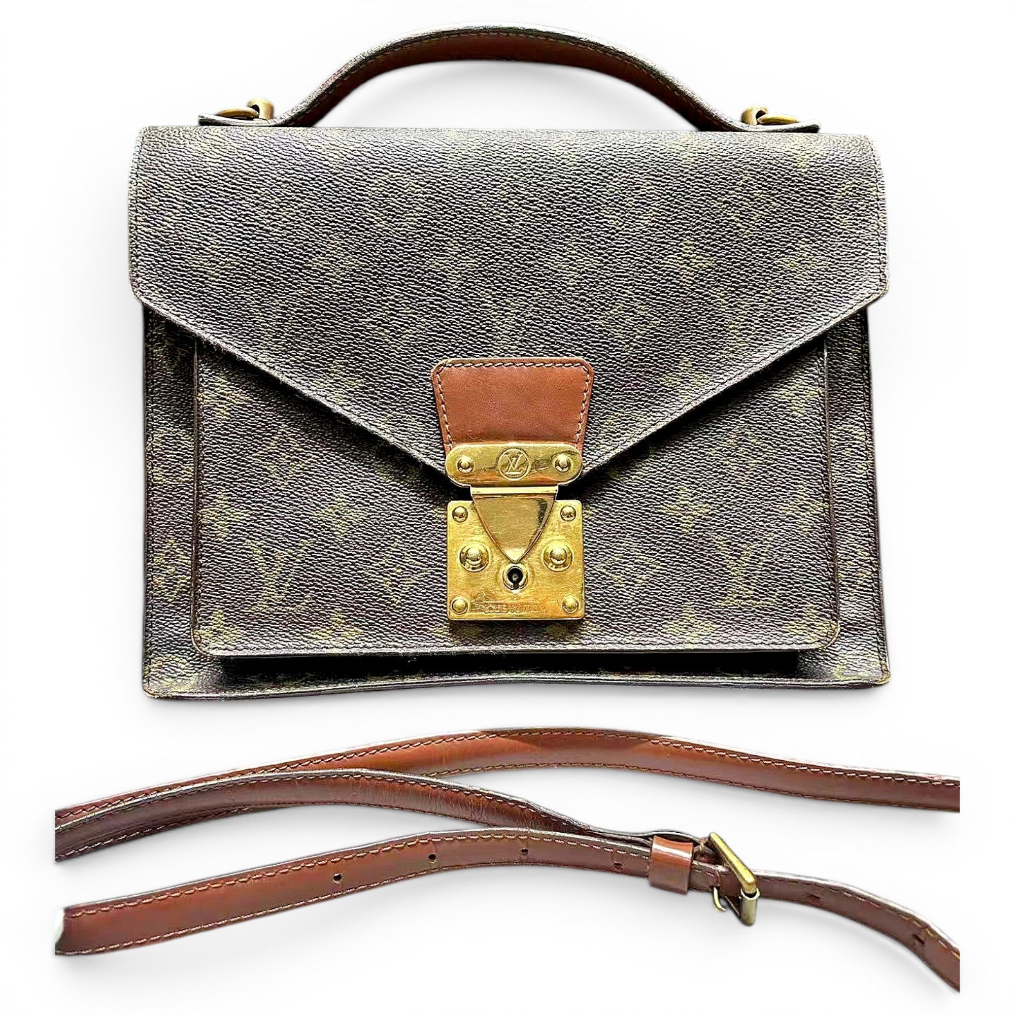 Concorde leather handbag