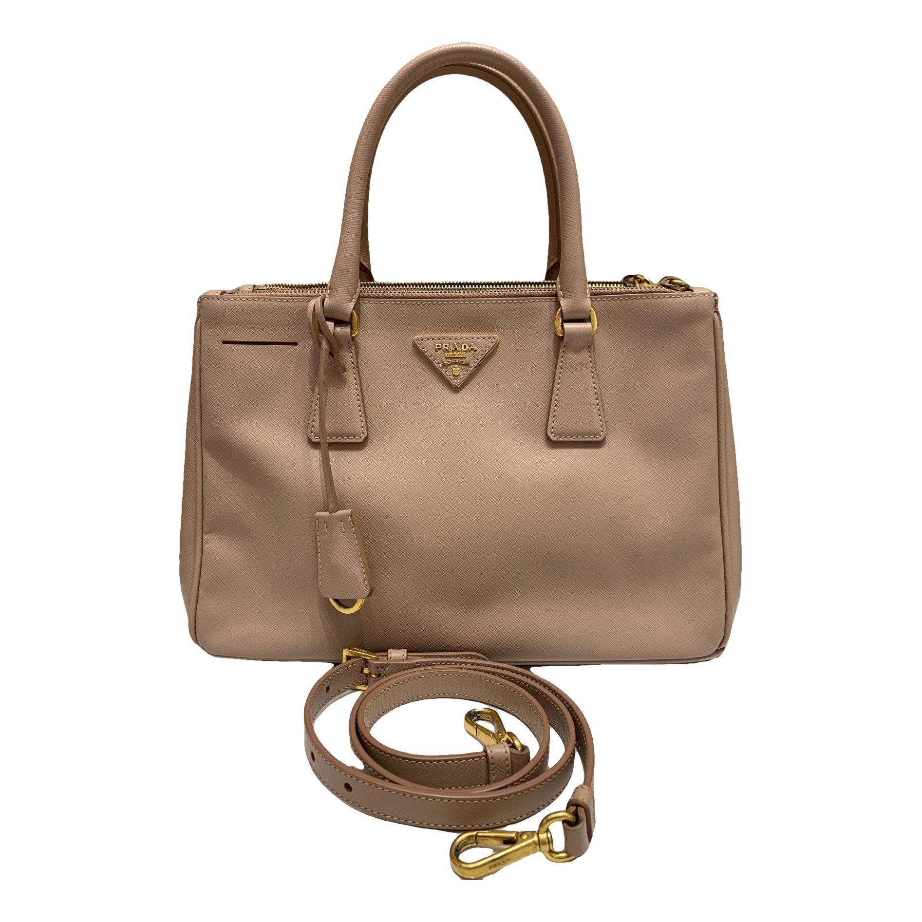 Galleria leather handbag