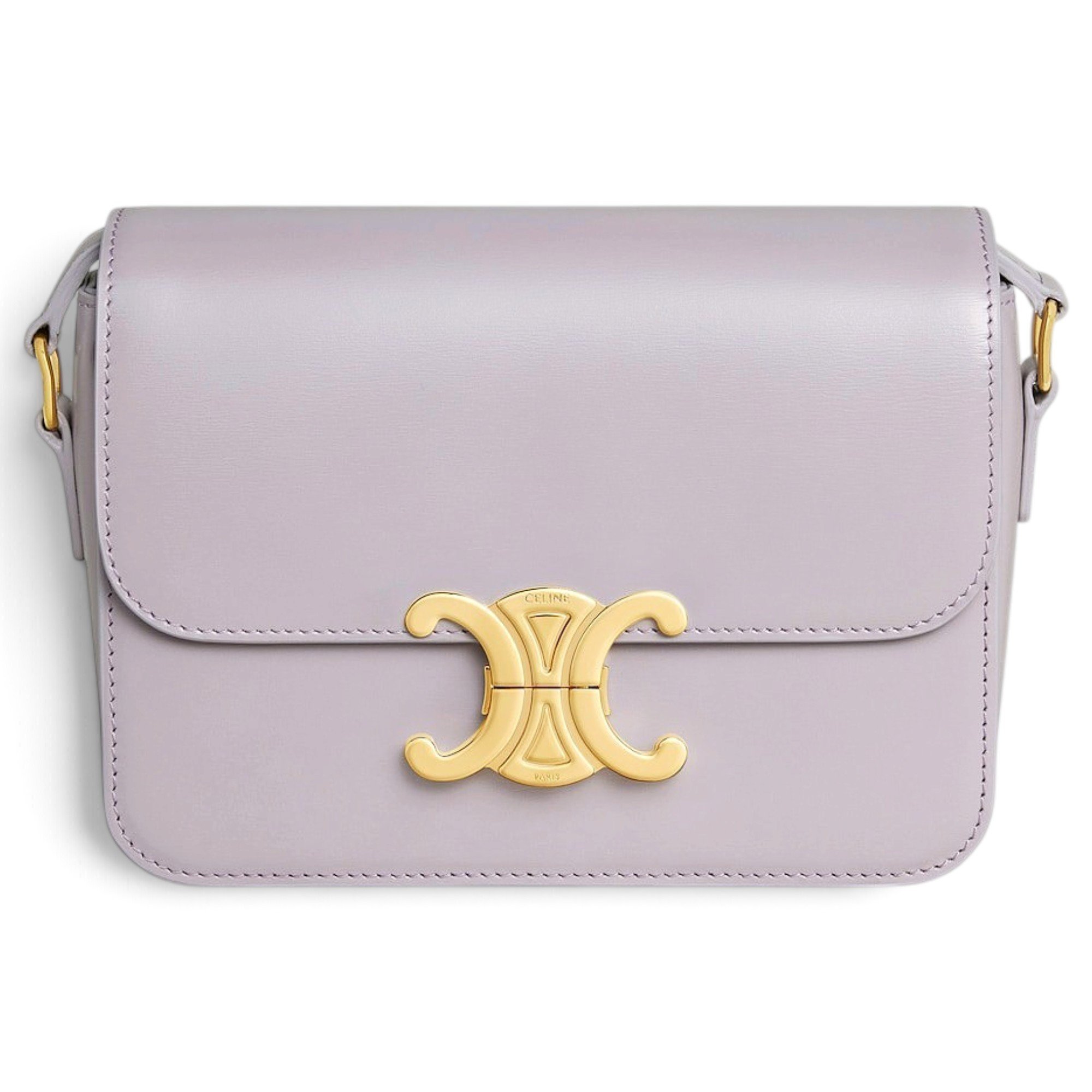Triomphe leather handbag