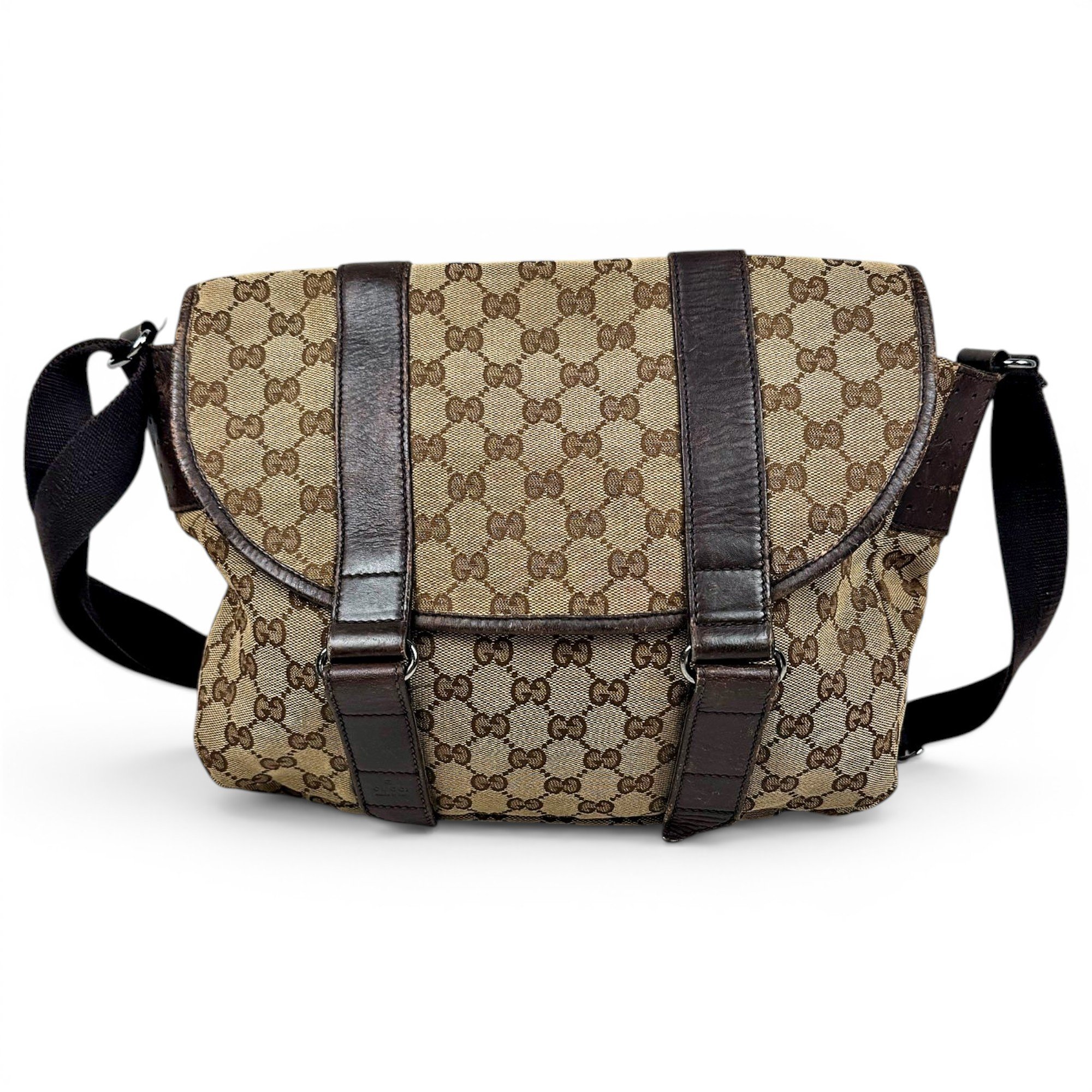 Ophidia cloth crossbody bag