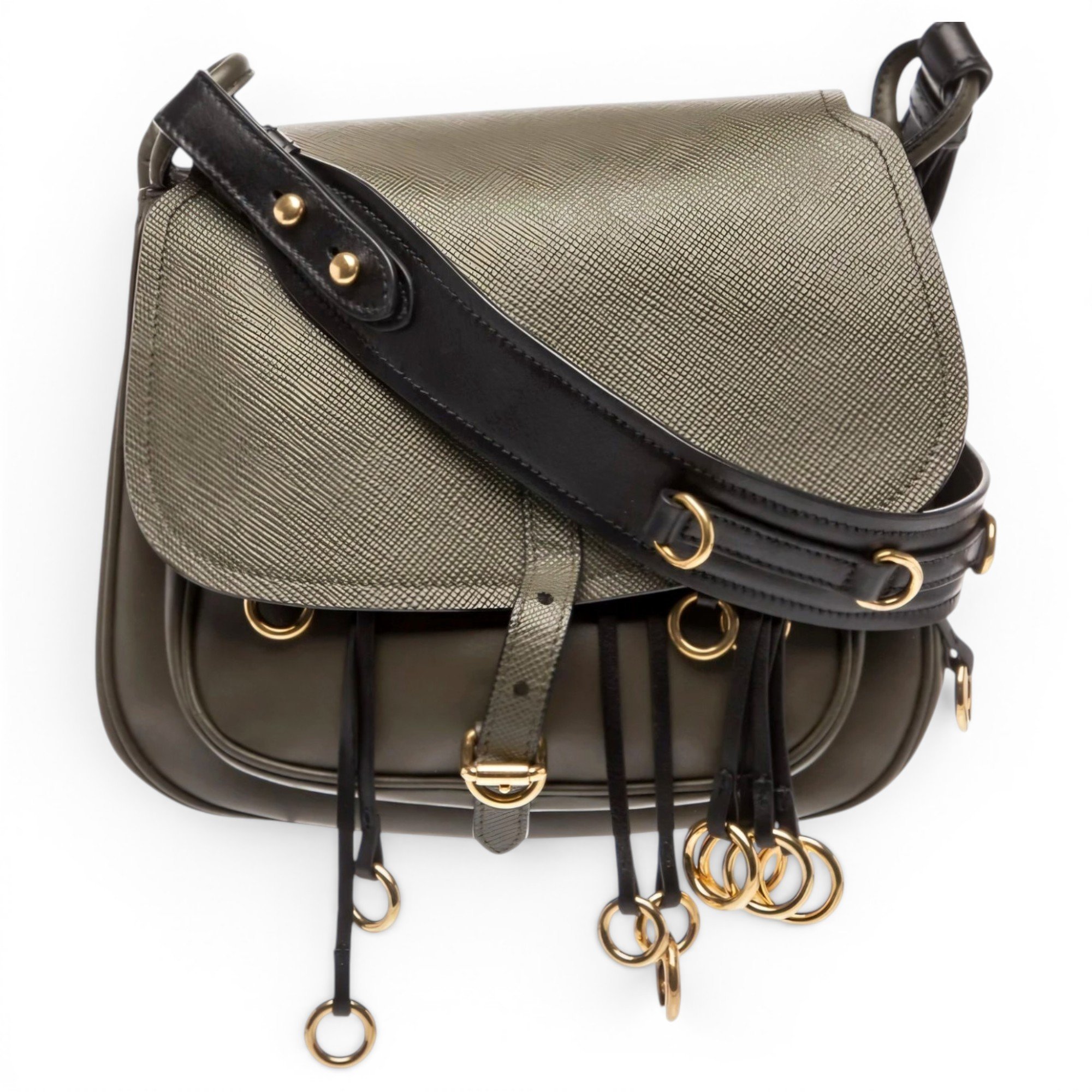 Leather handbag