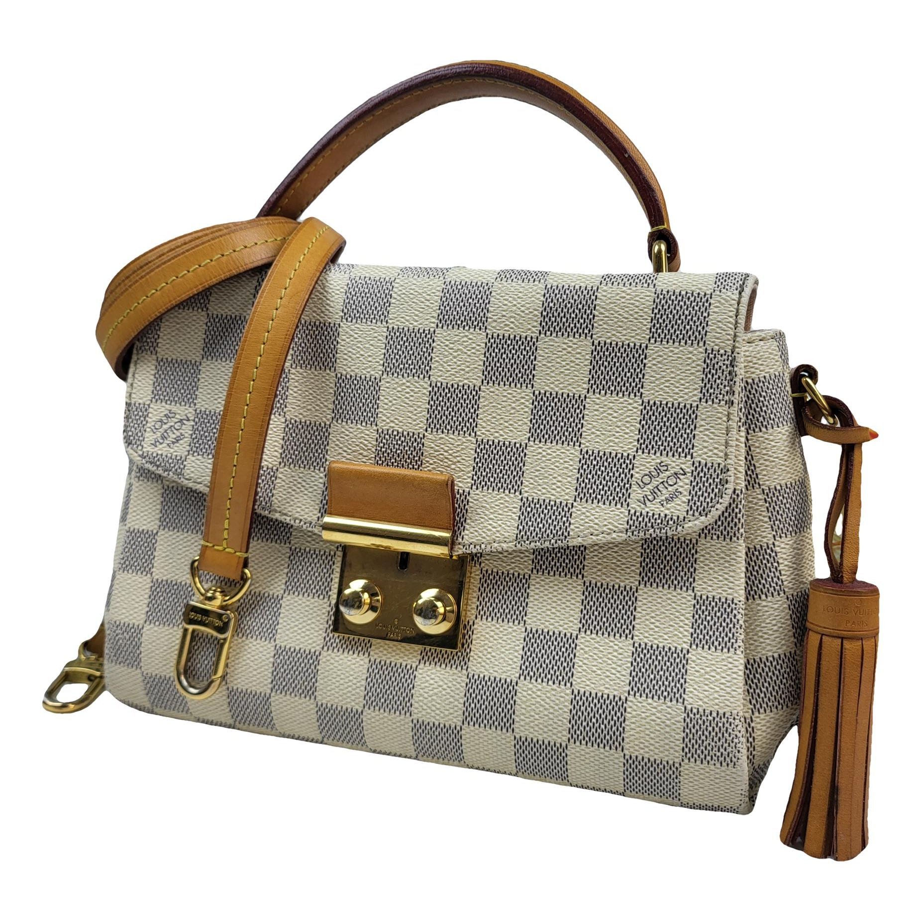 Croisette leather handbag