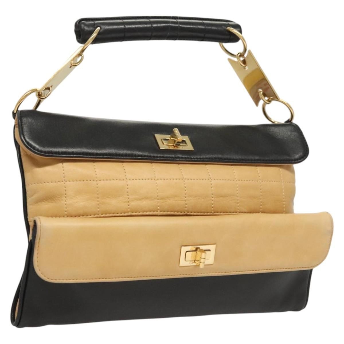 East West Chocolate Bar leather handbag