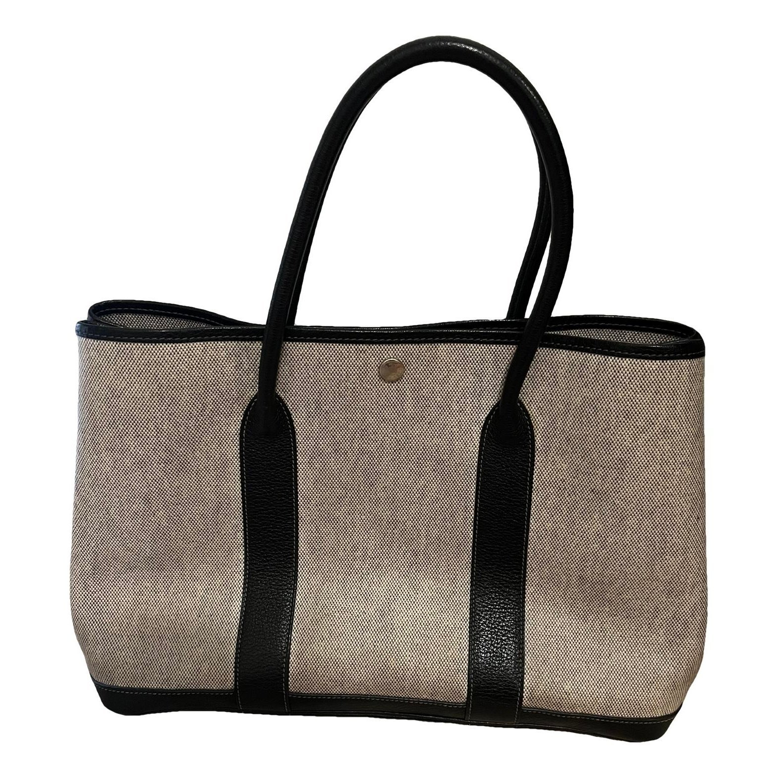 Hermes Garden Party Handbag Black