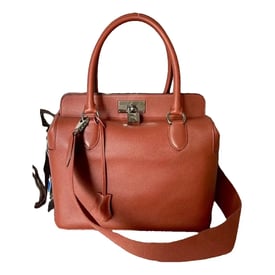 Hermes Toolbox Handbag Leather