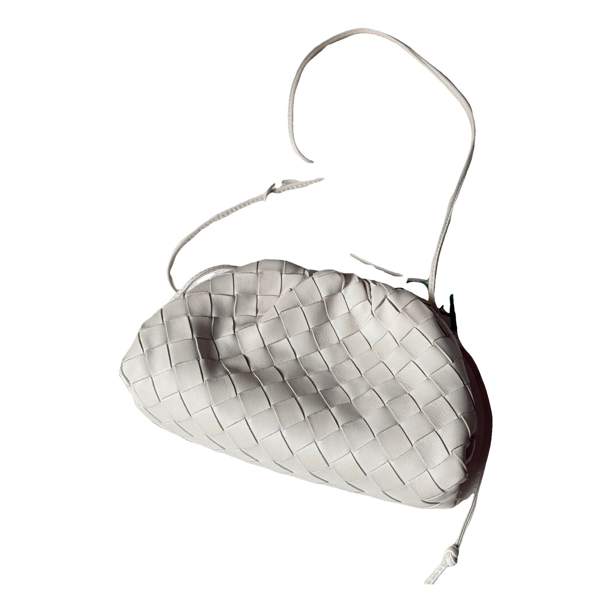 Pouch leather handbag