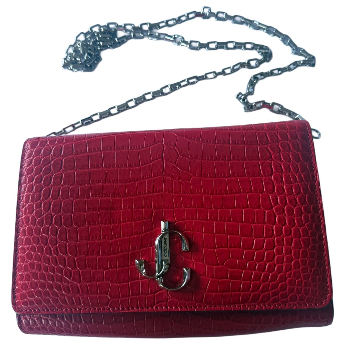 Jimmy Choo Avenue Quad leather crossbody bag