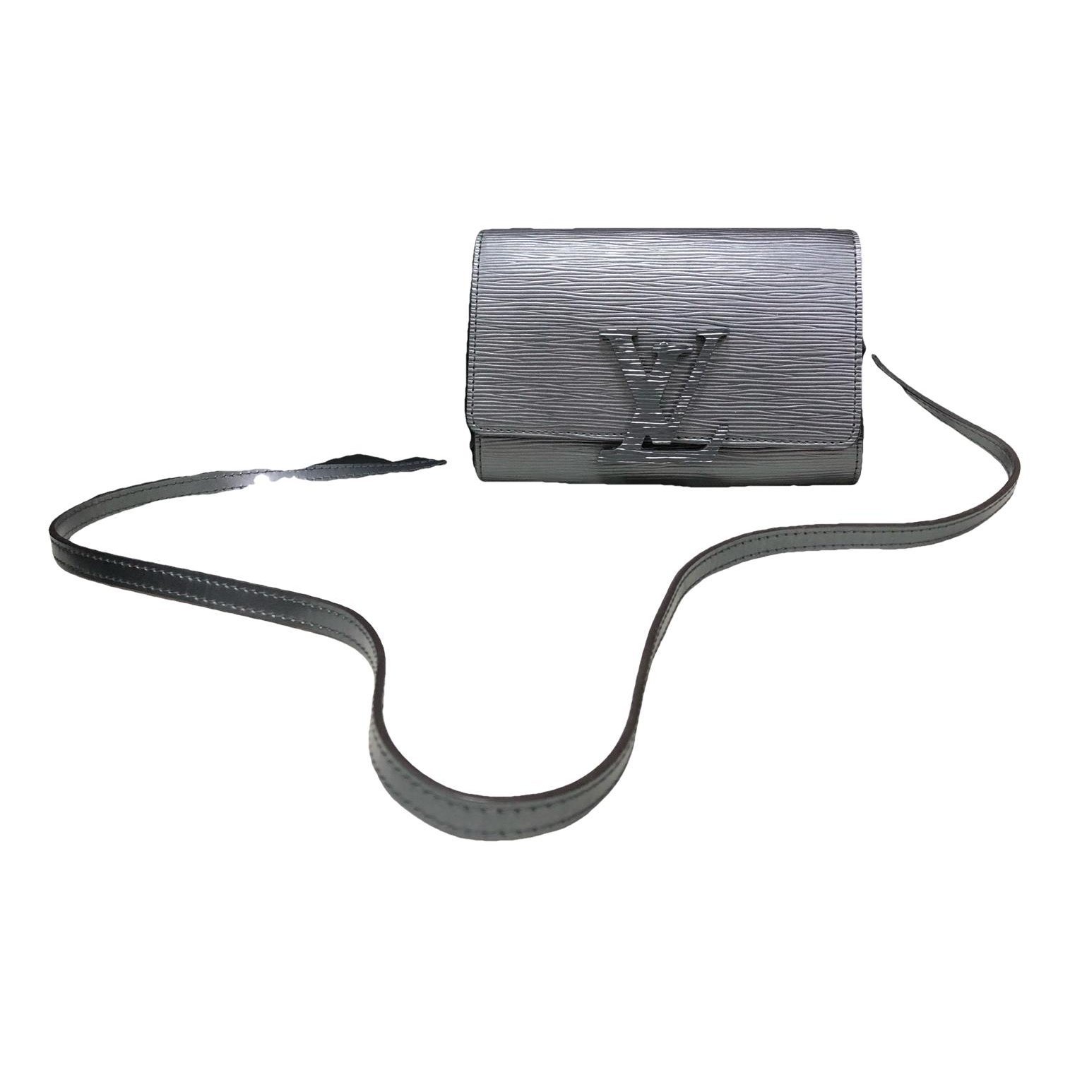 Twist Belt Wallet On Chain leather handbag