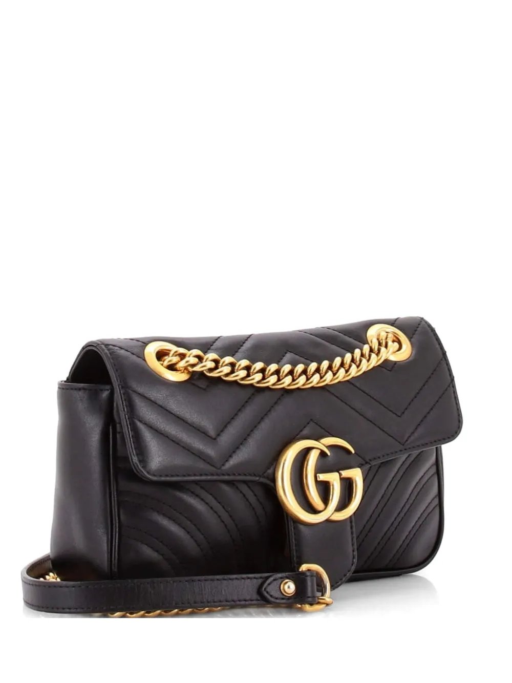 GG Marmont Flap Bag Matelasse Leather Small crossbody bag