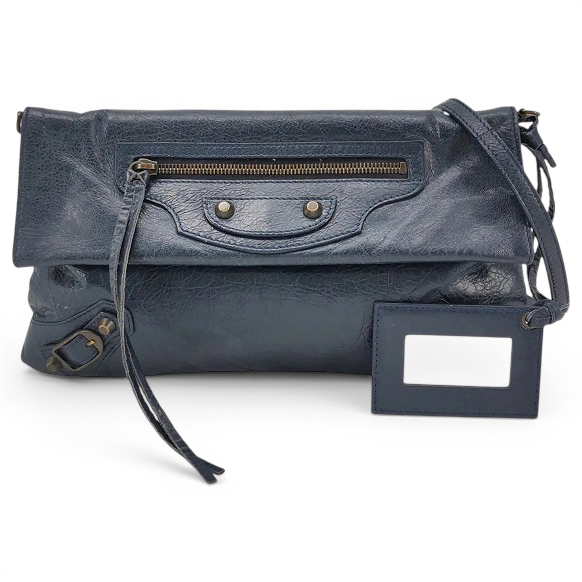 Leather crossbody bag