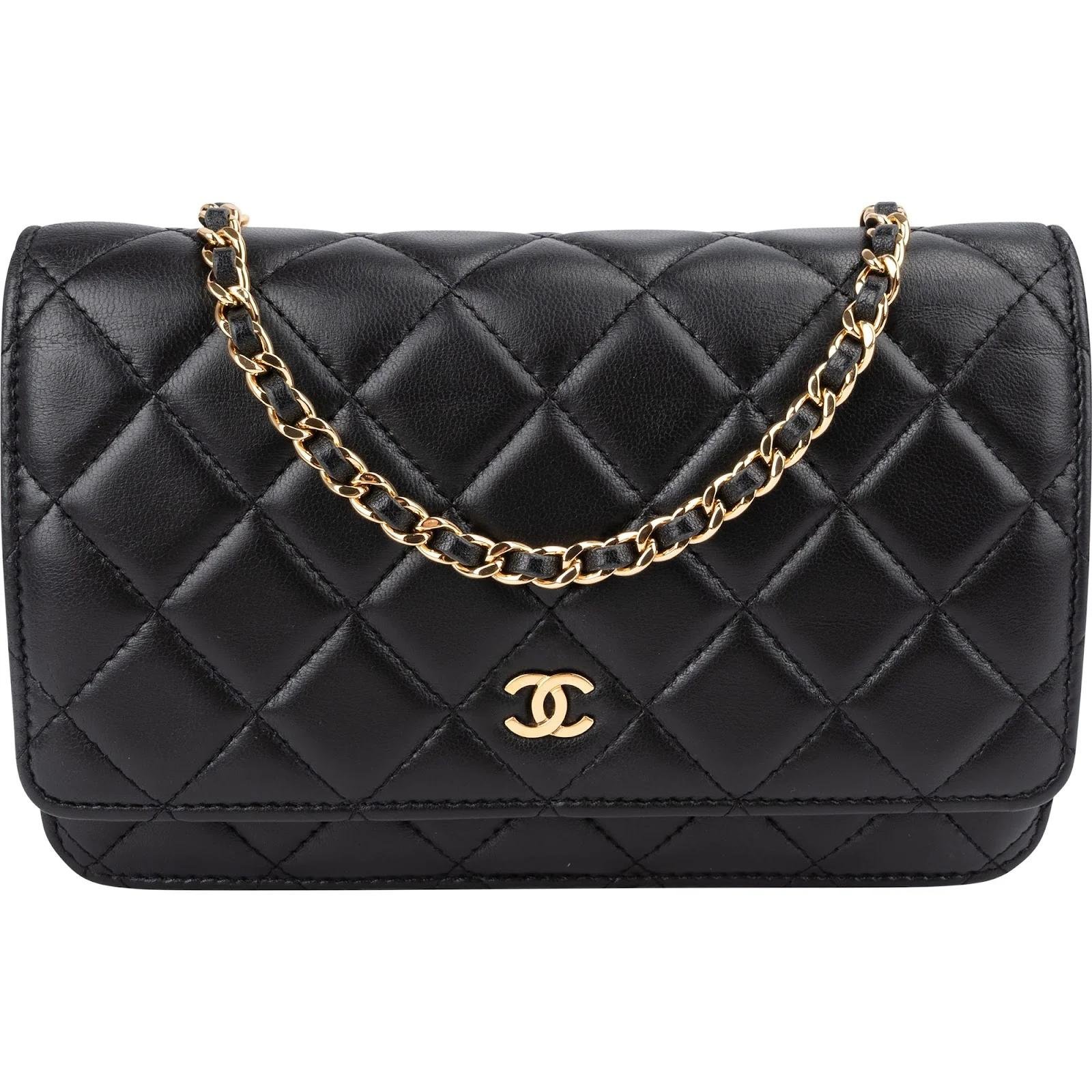 Wallet On Chain Timeless/Classique leather crossbody bag
