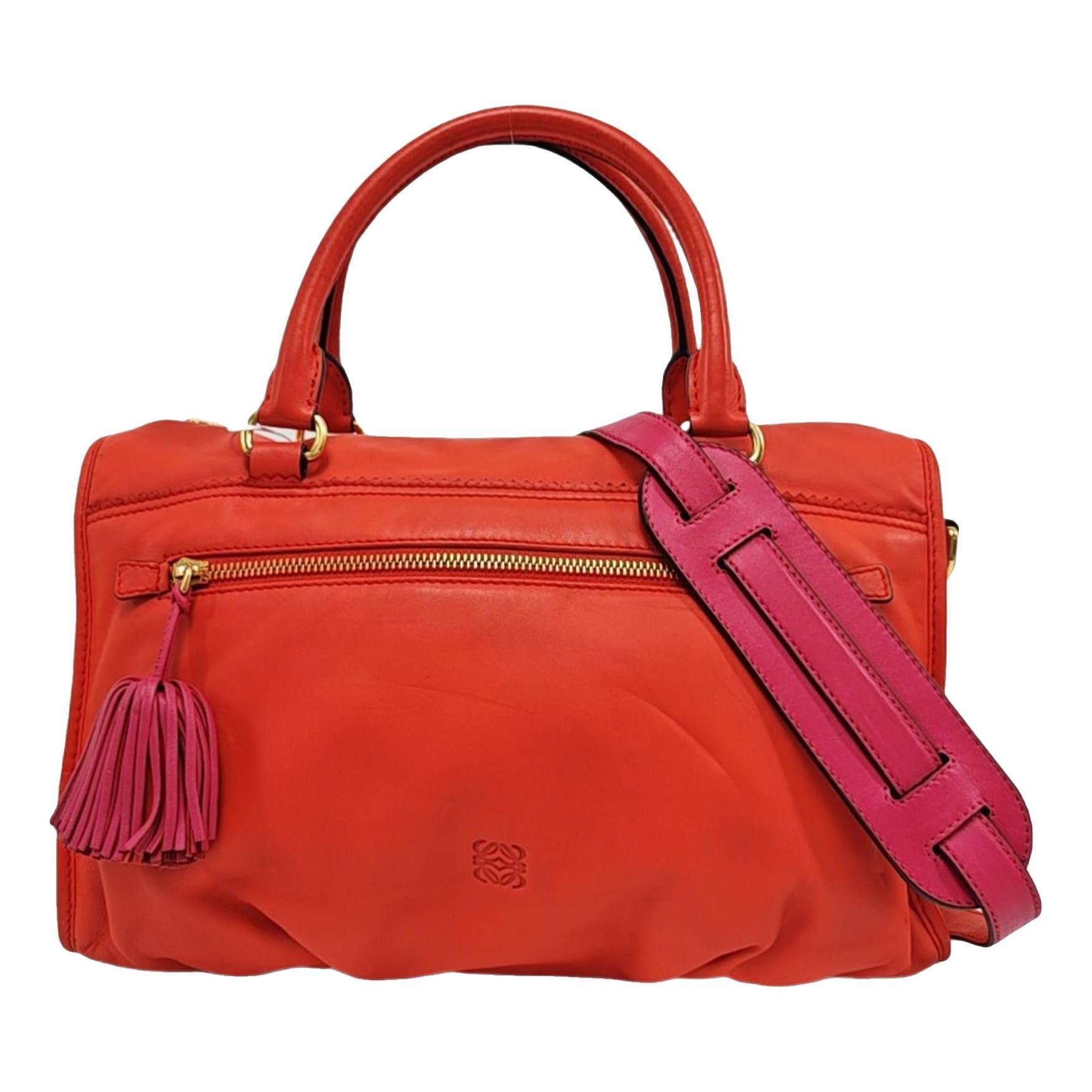 Amazona leather handbag