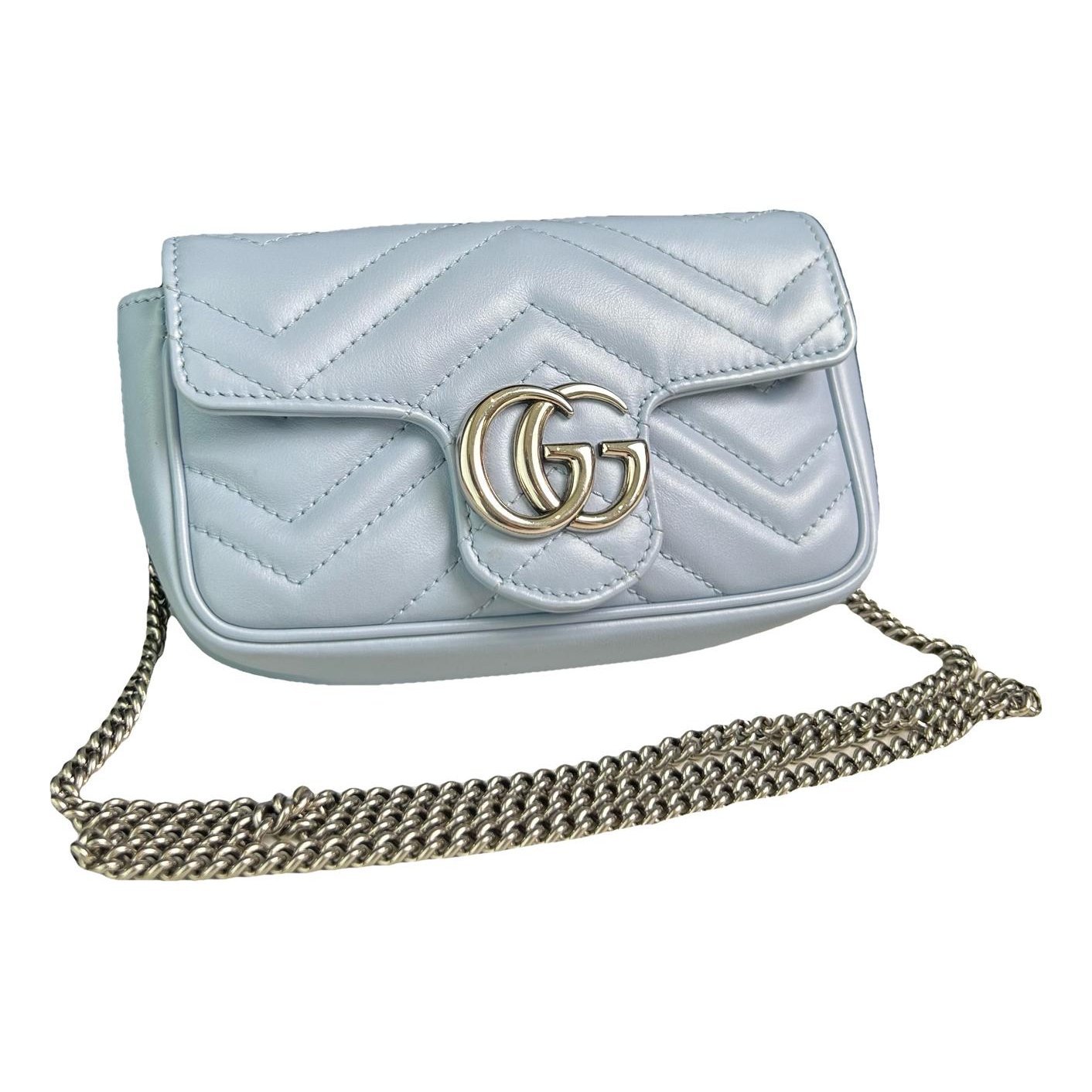 GG Marmont Flap leather handbag