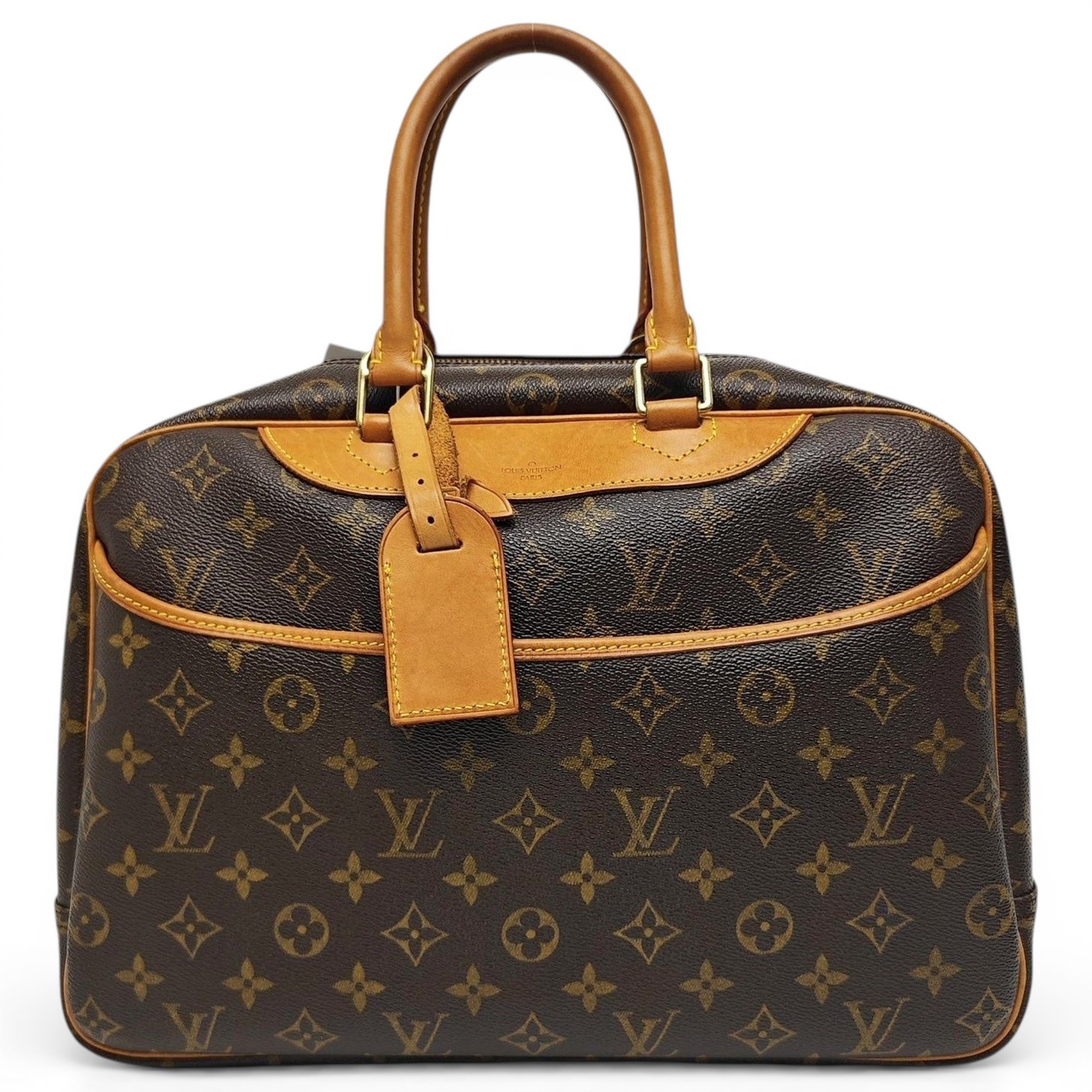 Deauville leather handbag