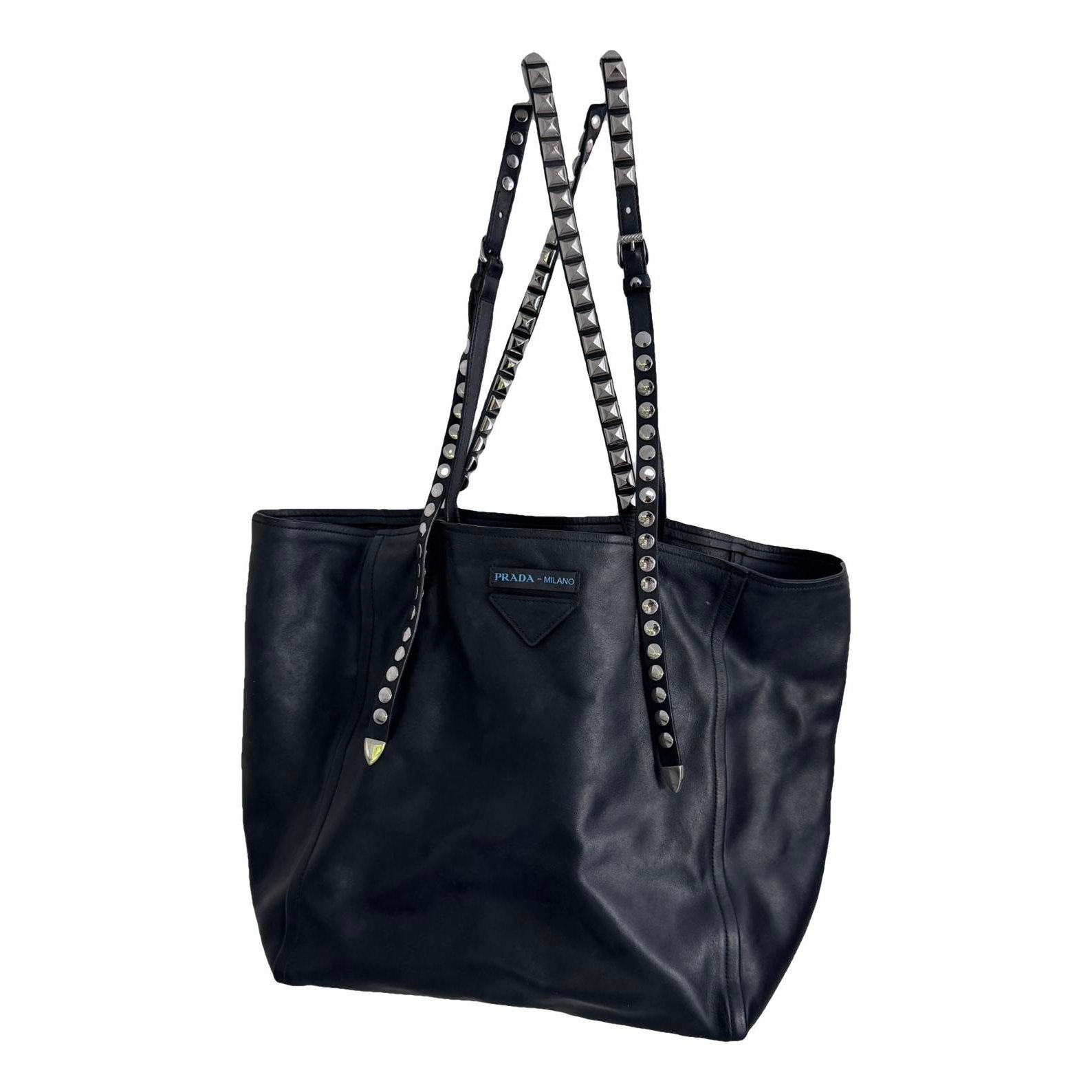 Leather tote