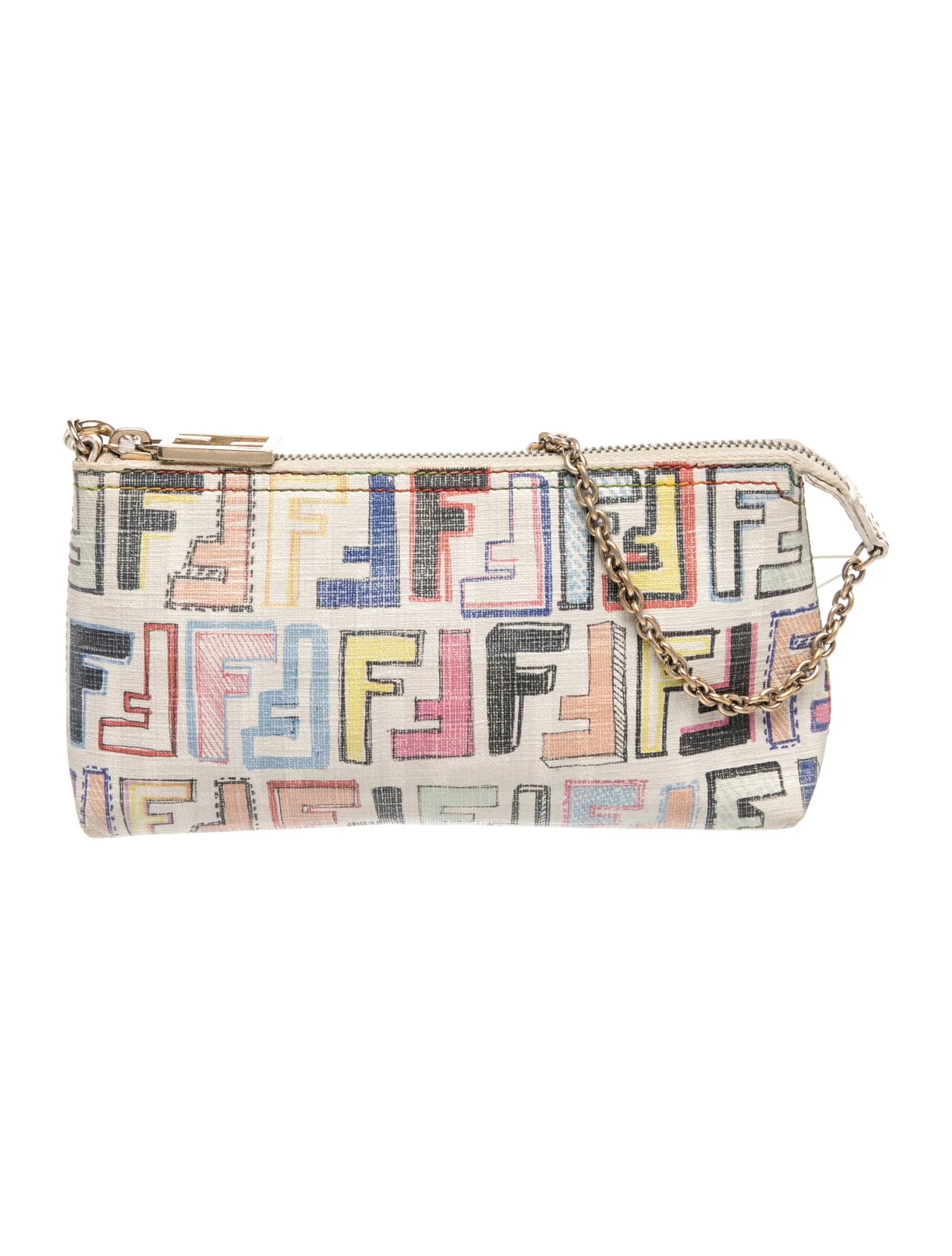 Zucca FF Shoulder Bag Vintage