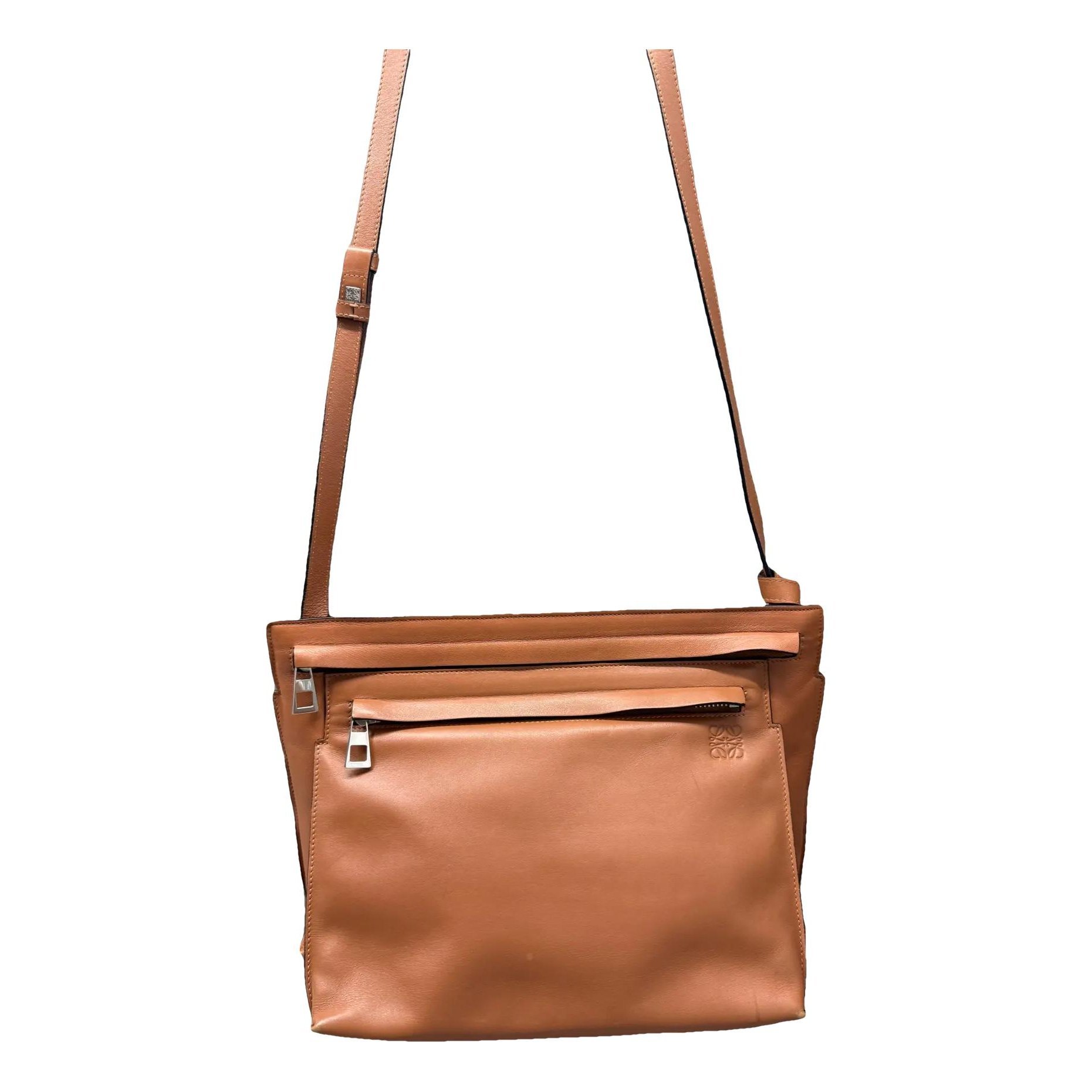 Leather handbag