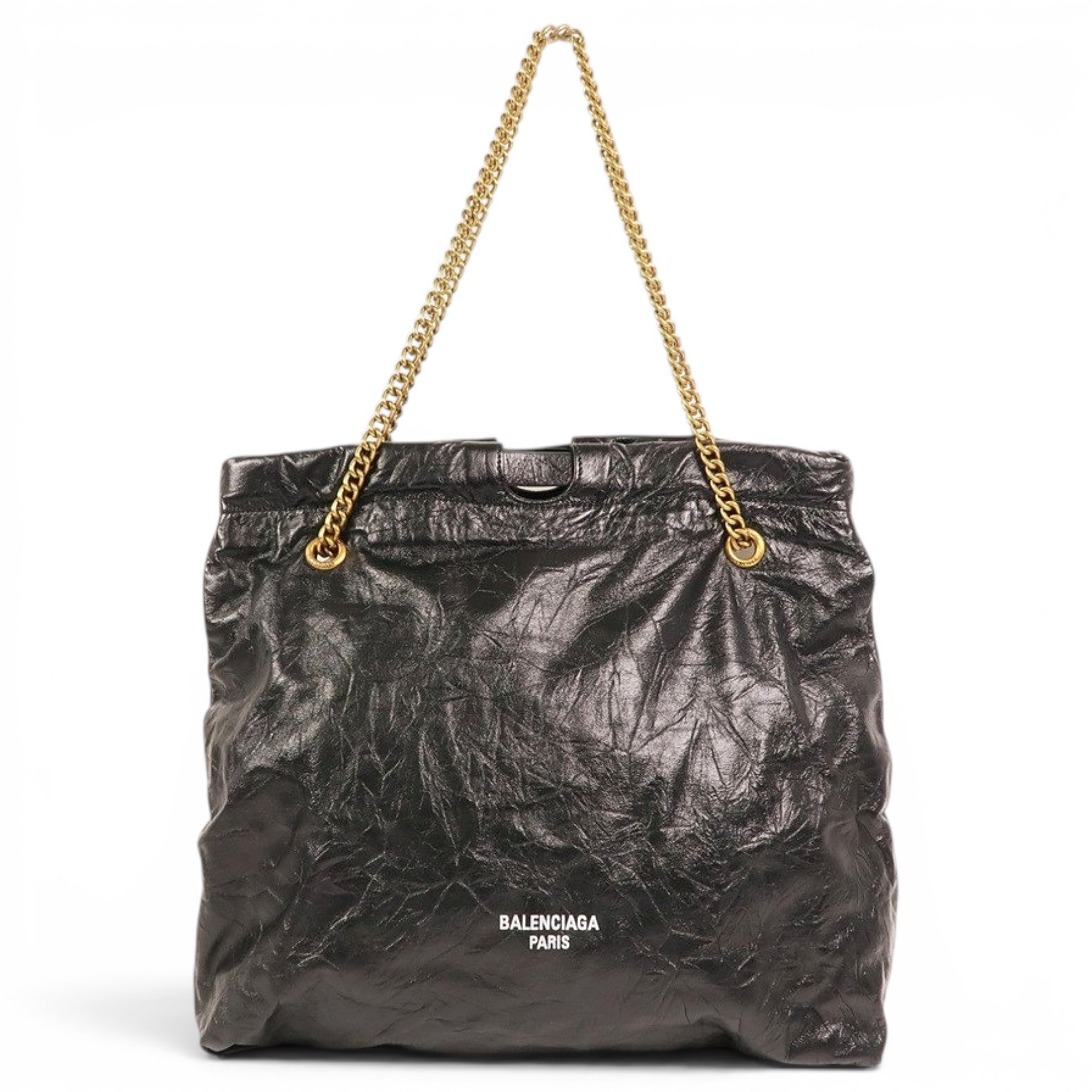 Leather tote
