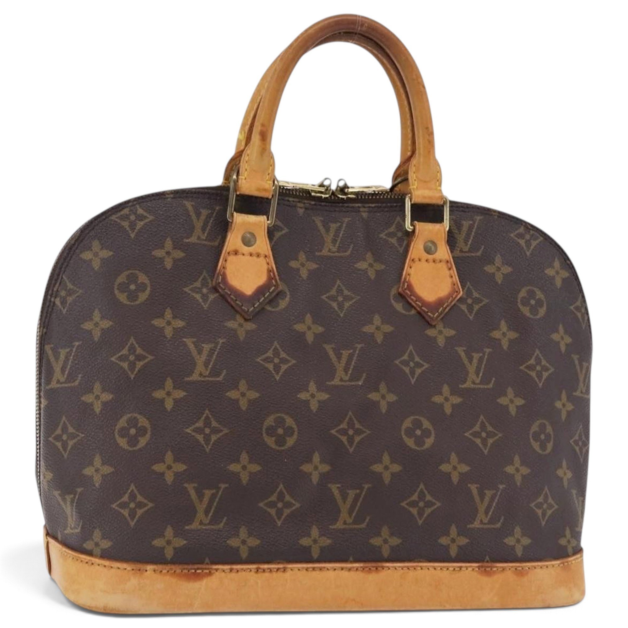 Alma leather handbag