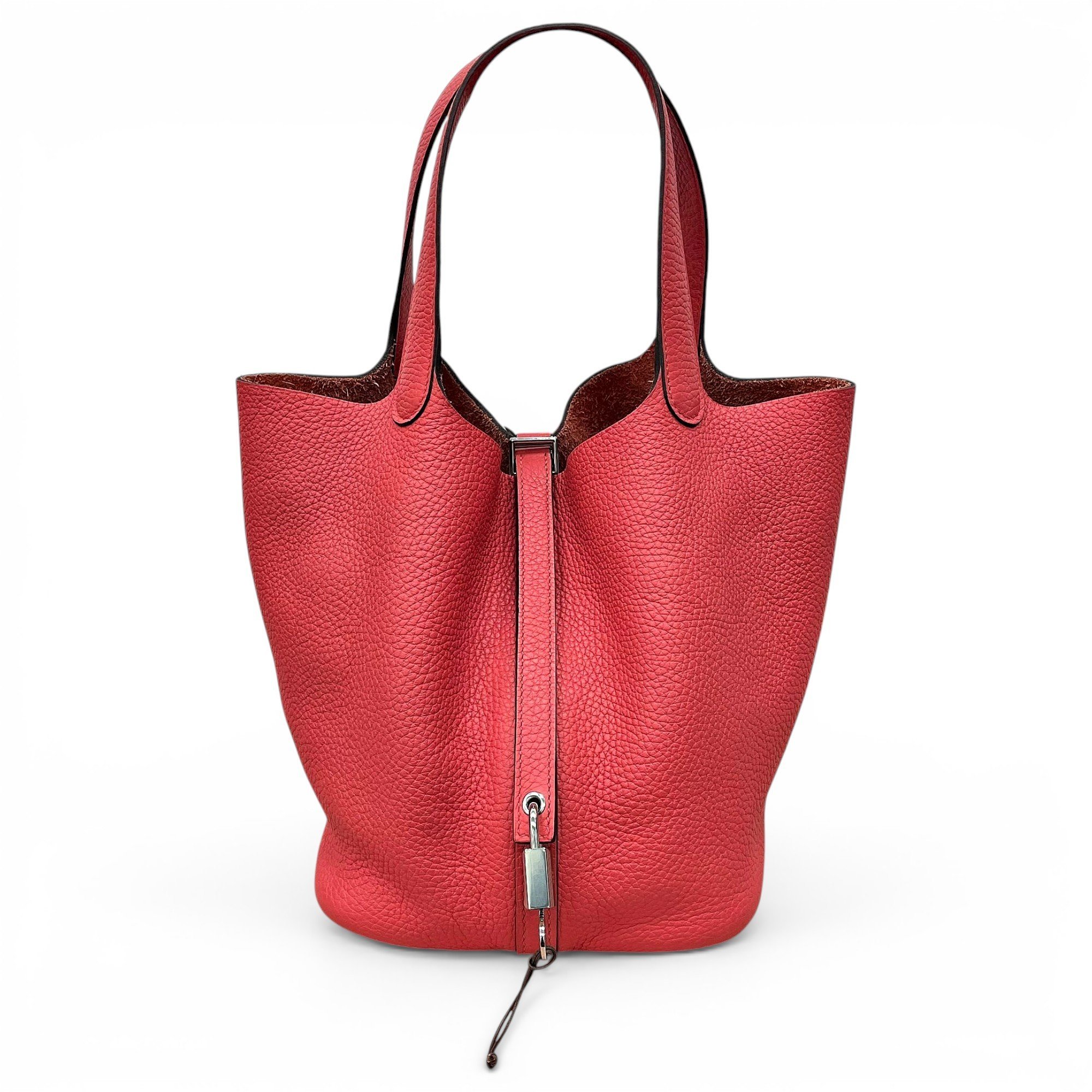 Picotin leather handbag