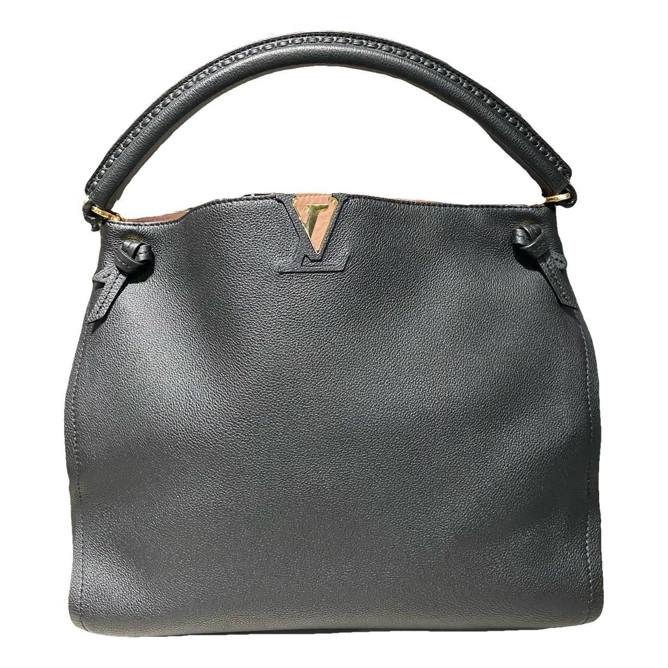 Capucines leather handbag