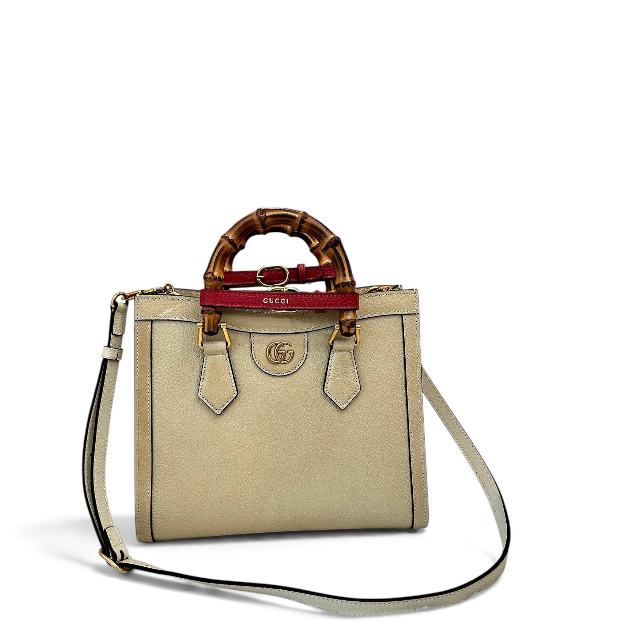 Diana Bamboo leather tote